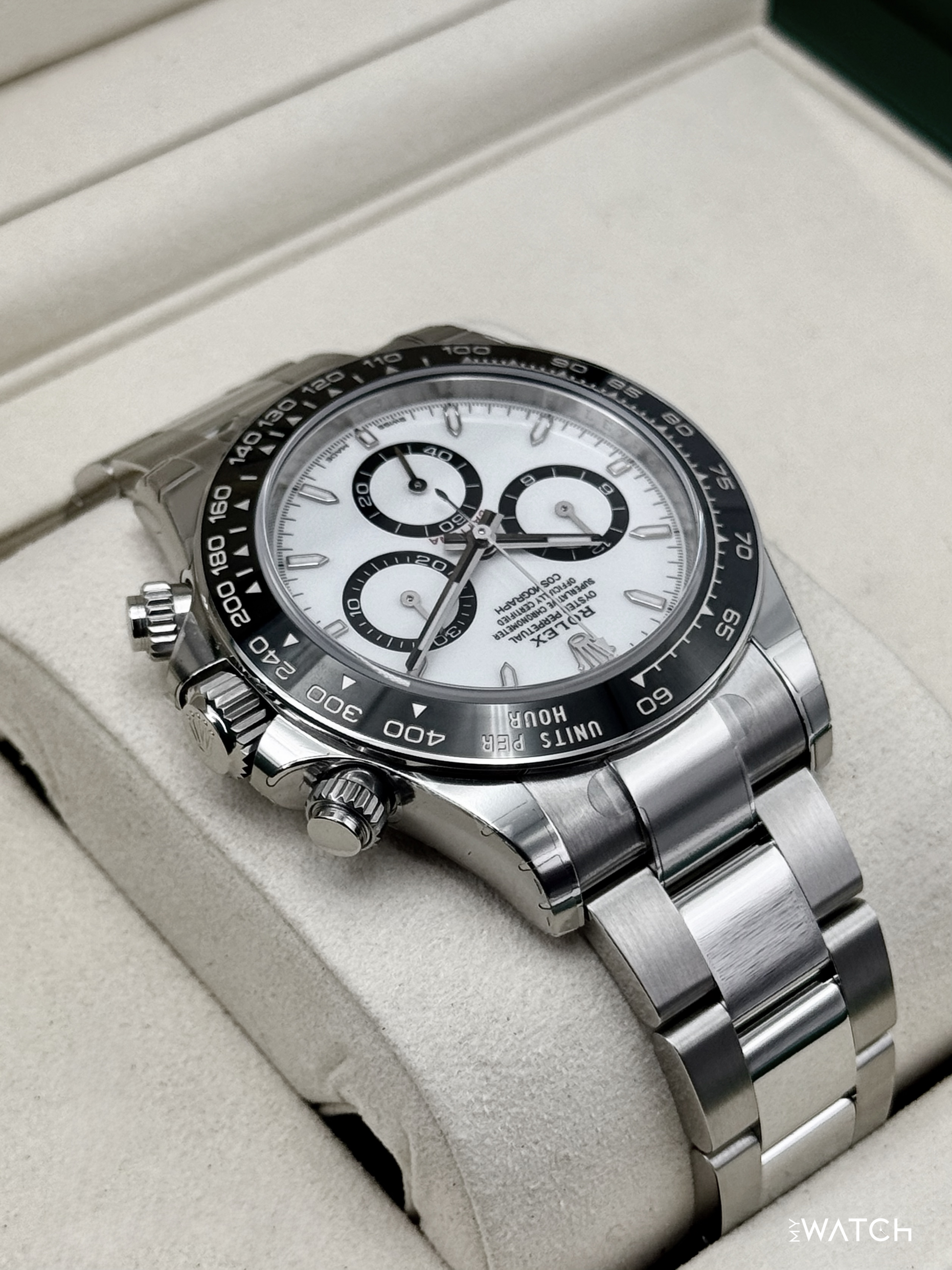 NEW 2026 Rolex Daytona 40mm 126500LN Stainless Steel Panda Dial (STICKERED) - MyWatchLLC