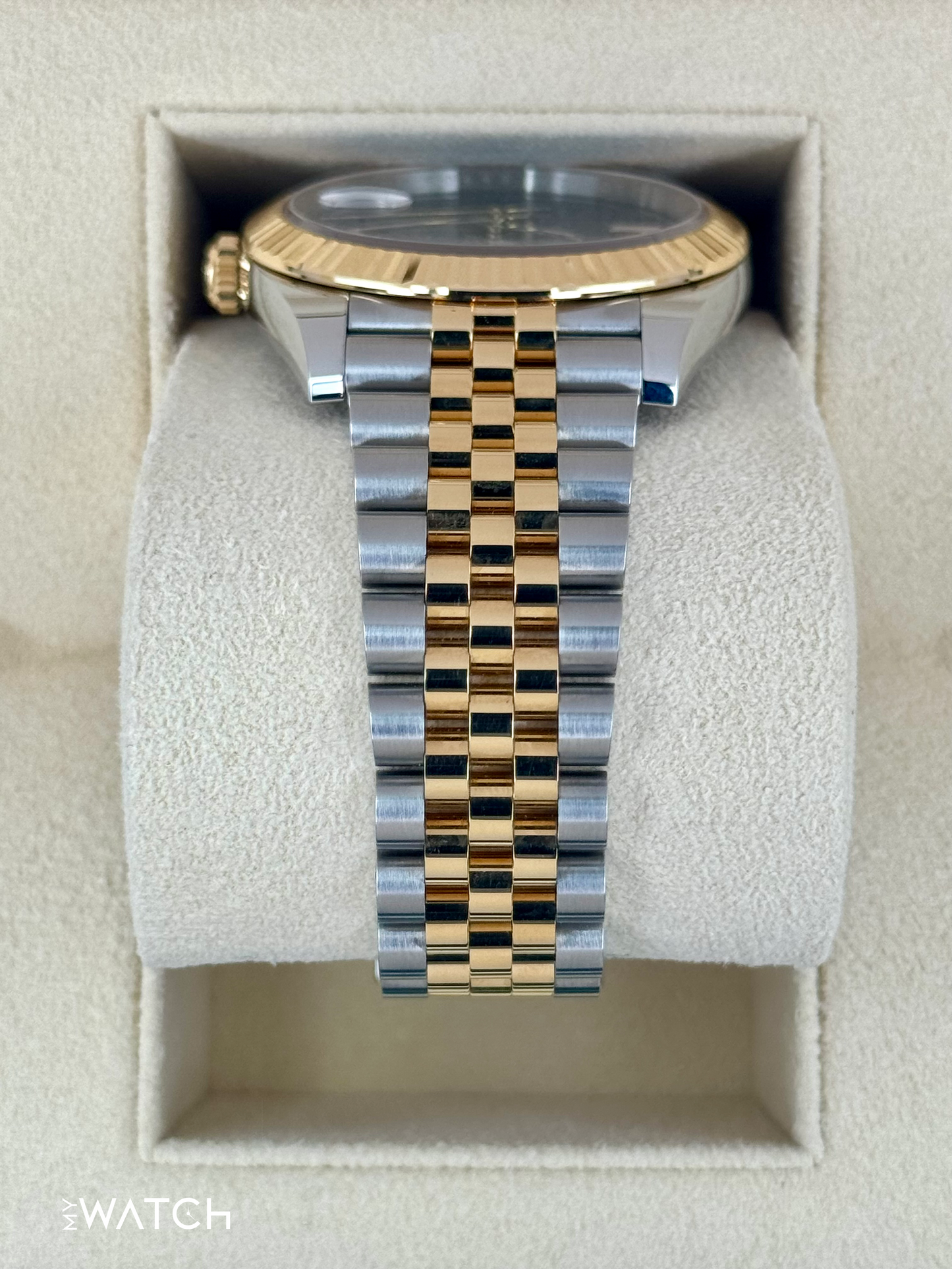 2024 Rolex Datejust 41mm 126333 Two-Tone Jubilee Wimbledon Dial