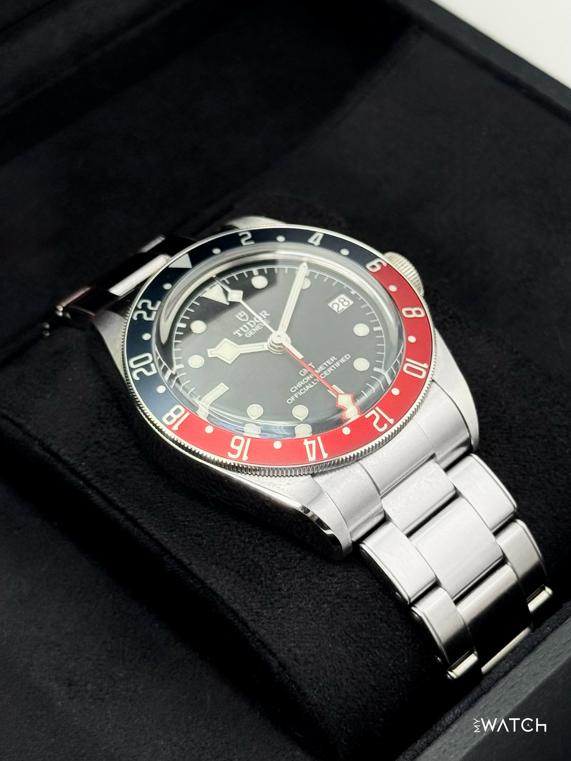 2023 Tudor Black Bay GMT 41mm 79830RB Stainless Steel Black Dial - MyWatchLLC