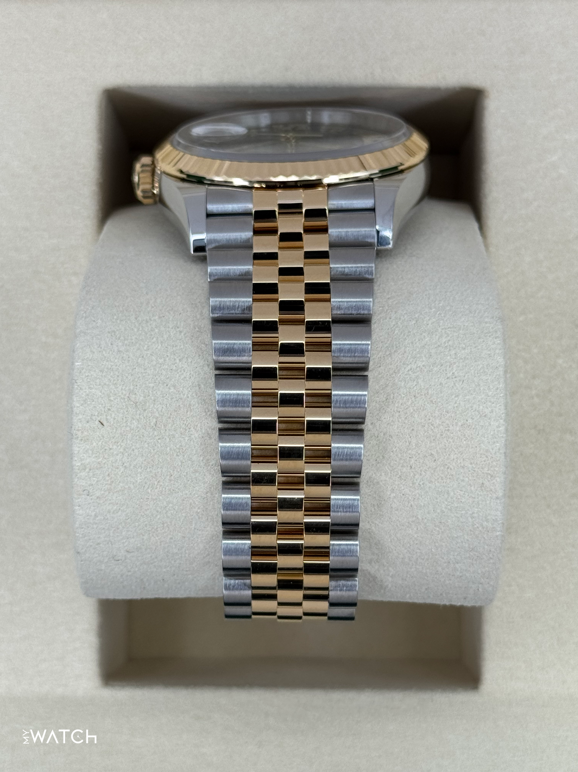 NEW 2025 Rolex Datejust 36mm 126233 Two-Tone Jubilee Green Diamond Dial - MyWatchLLC