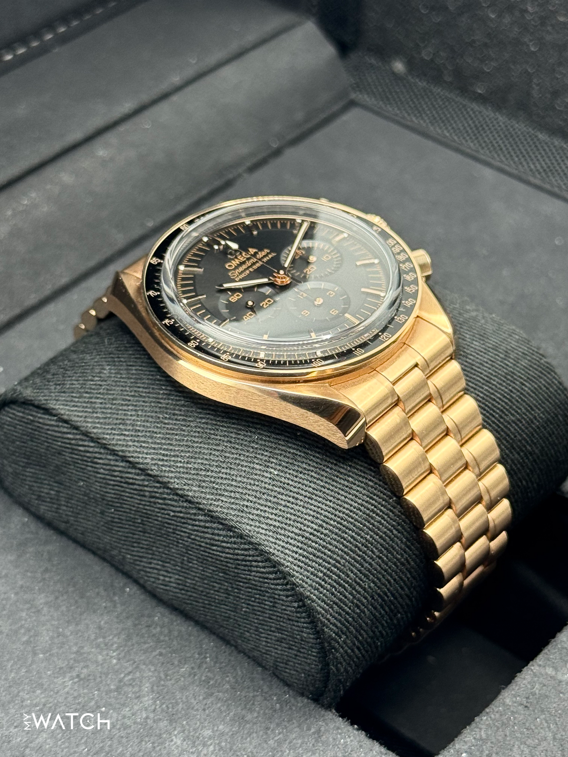 2021 Omega Speedmaster 42mm 310.60.42.50.01.001 Moonwatch Black Dial - MyWatchLLC