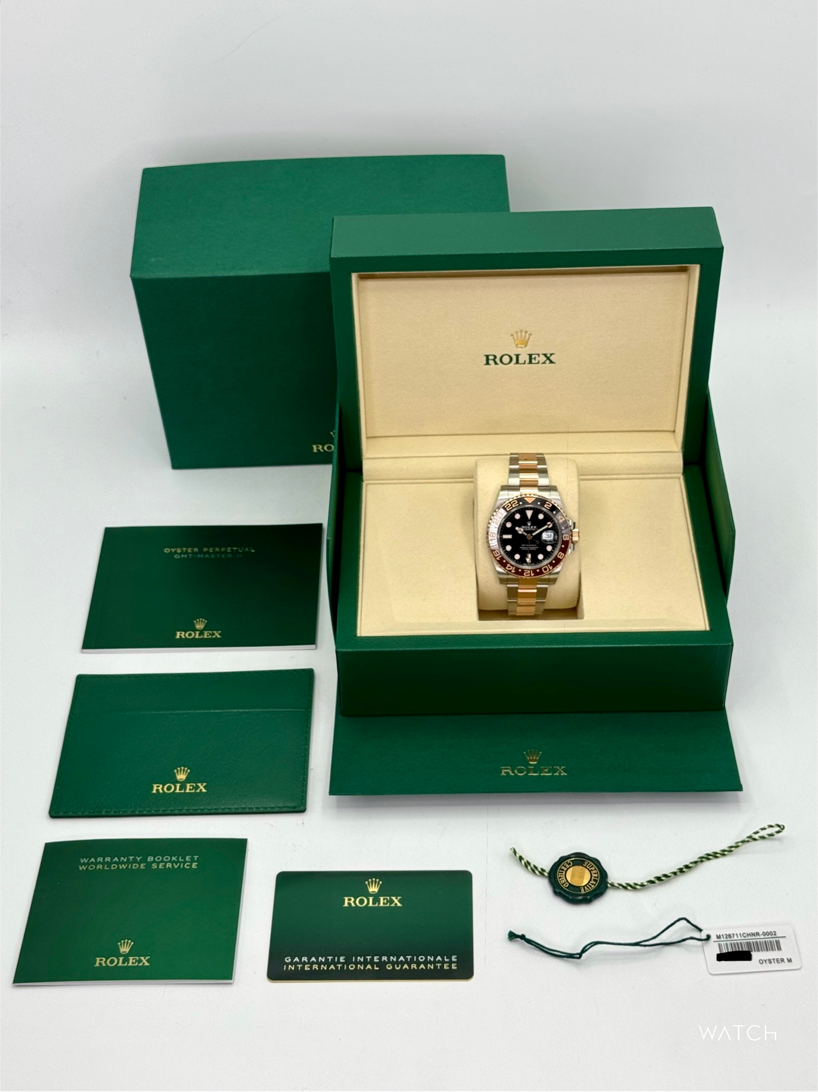 2025 Rolex GMT-Master II "Rootbeer" 40mm 126711CHNR Two-Tone - MyWatchLLC