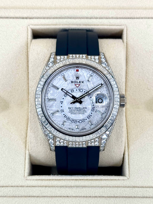 NEW 2023 Rolex Sky-Dweller Meteorite Diamond Watch 326259TBR - MyWatchLLC