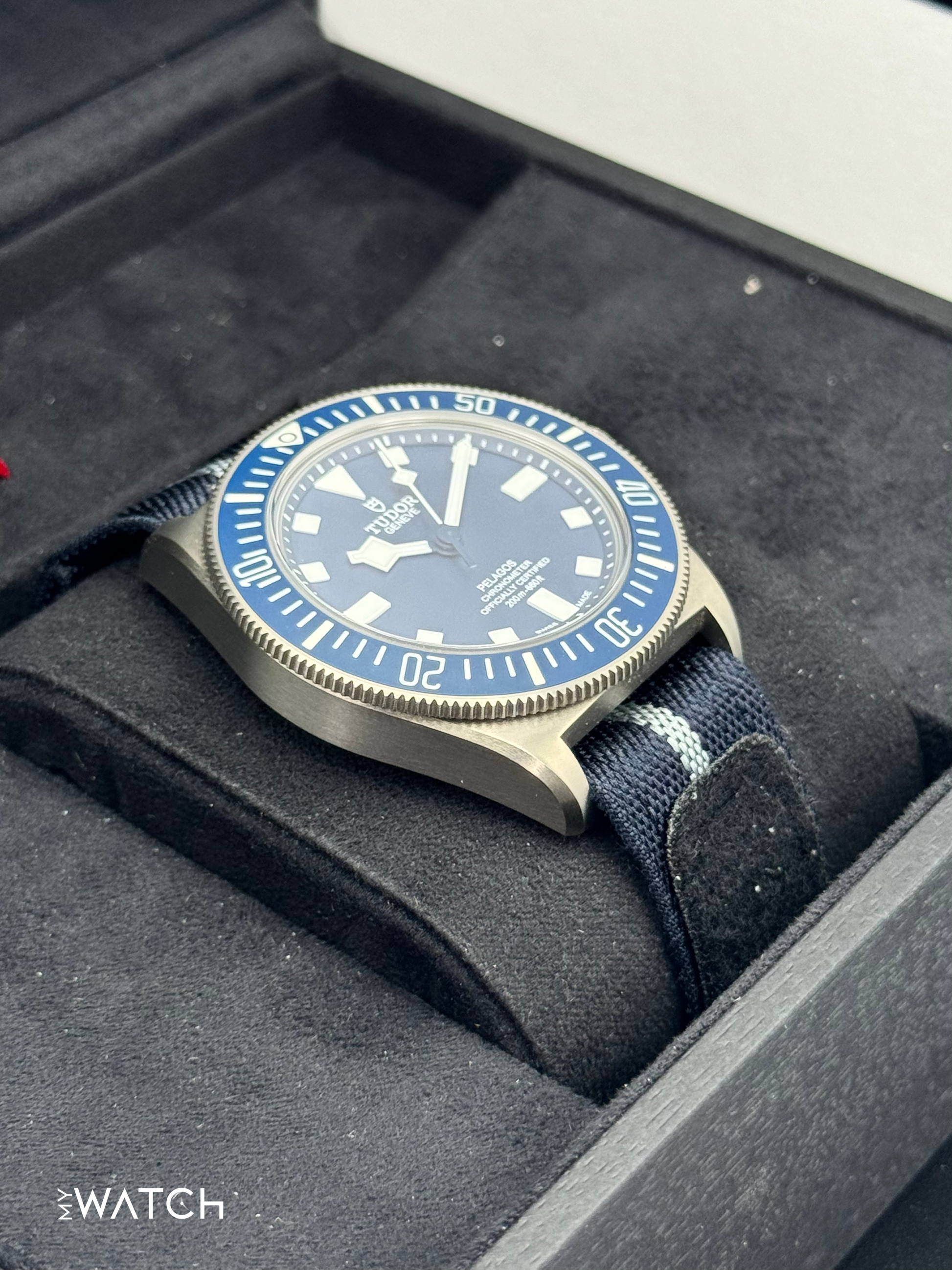 2022 Tudor Pelagos 42mm 25707B/22 Titanium Blue Dial - MyWatchLLC