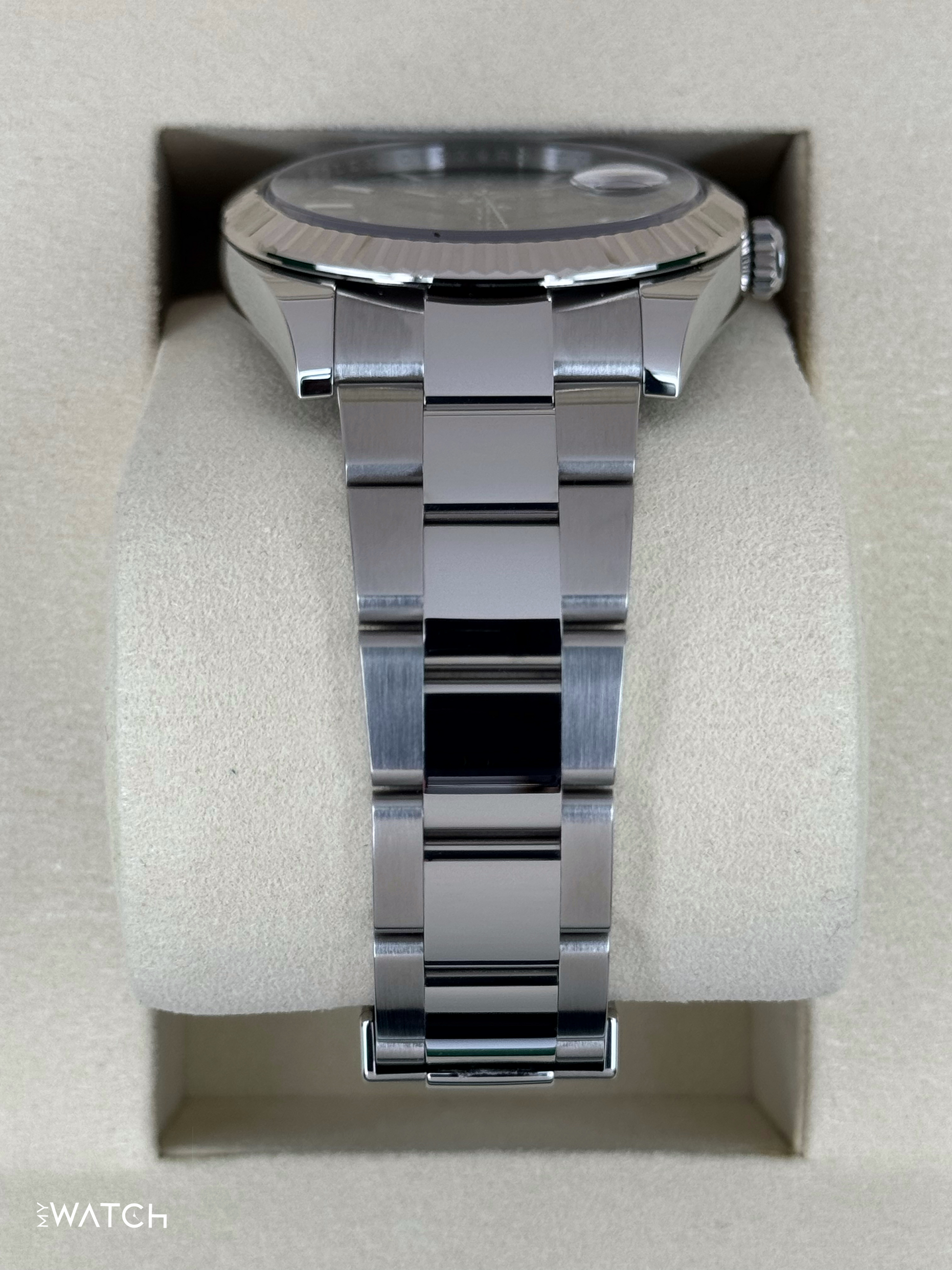 NEW 2025 Rolex Datejust 41mm 126334 Oyster Black Dial - MyWatchLLC