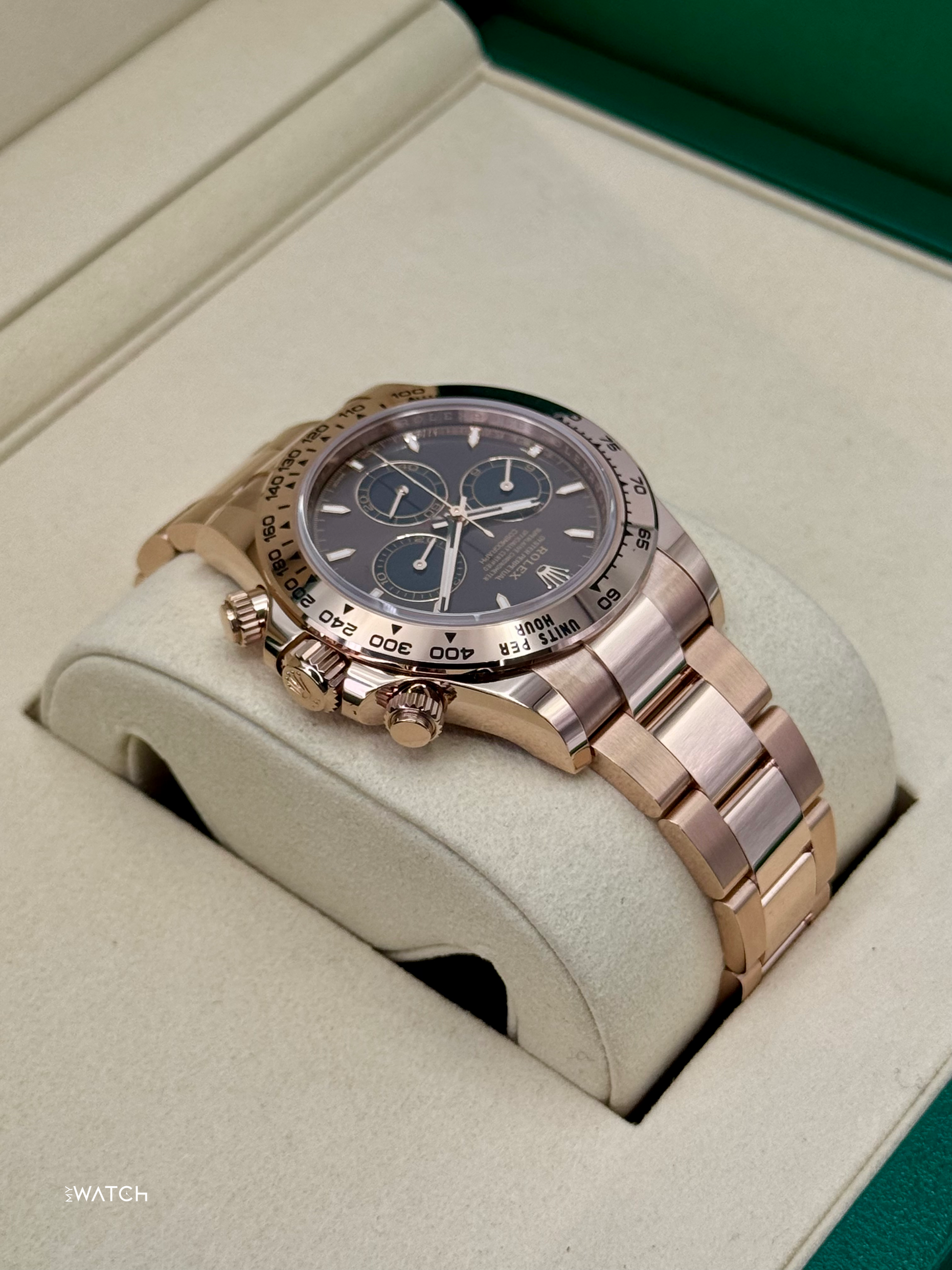 NEW 2025 Rolex Daytona 40mm 126505 Rose Gold Chocolate Dial - MyWatchLLC