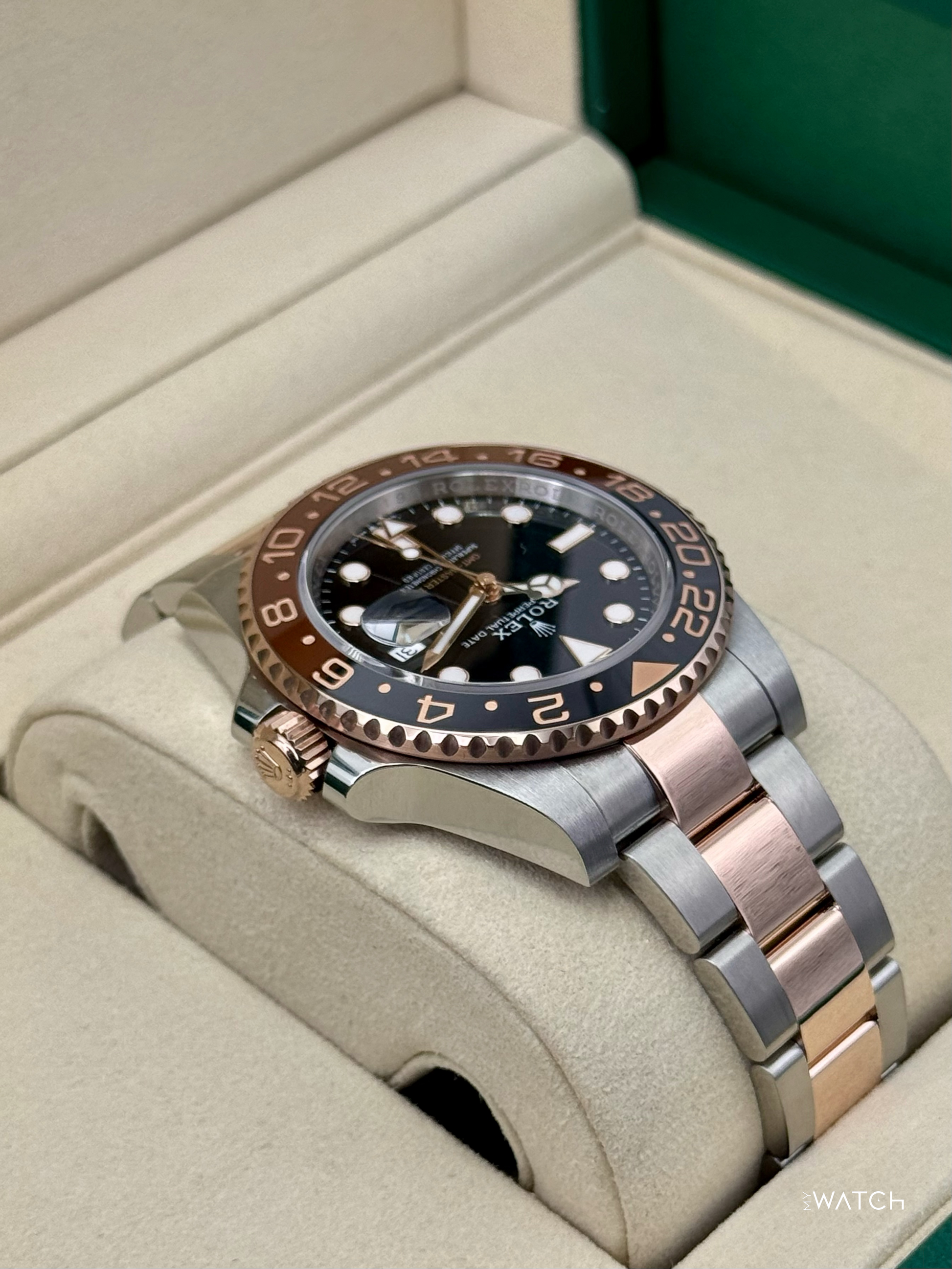 2025 Rolex GMT-Master II "Rootbeer" 40mm 126711CHNR Two-Tone - MyWatchLLC