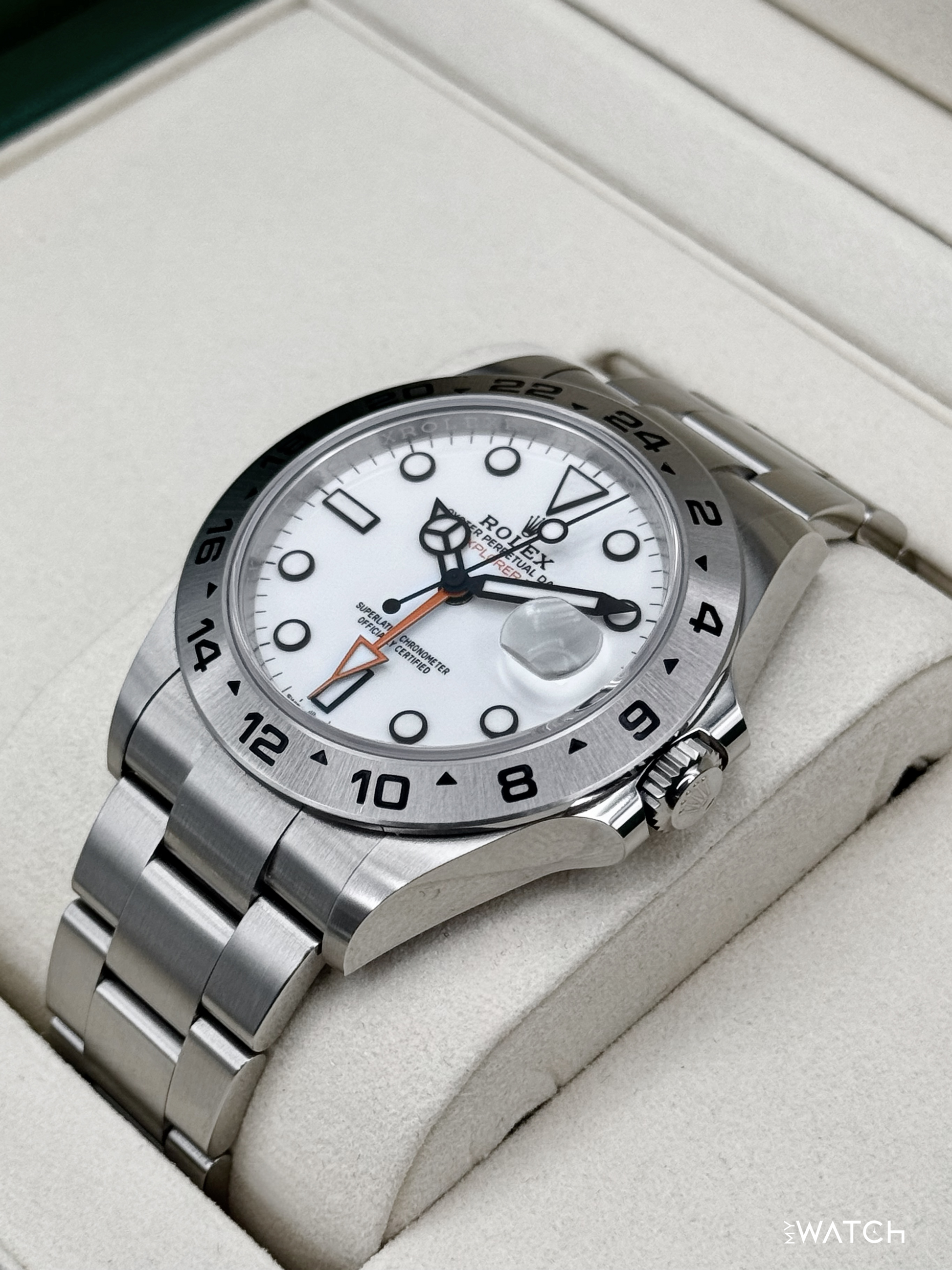 2025 Rolex Explorer II 42mm 226570 Polar White Dial - MyWatchLLC