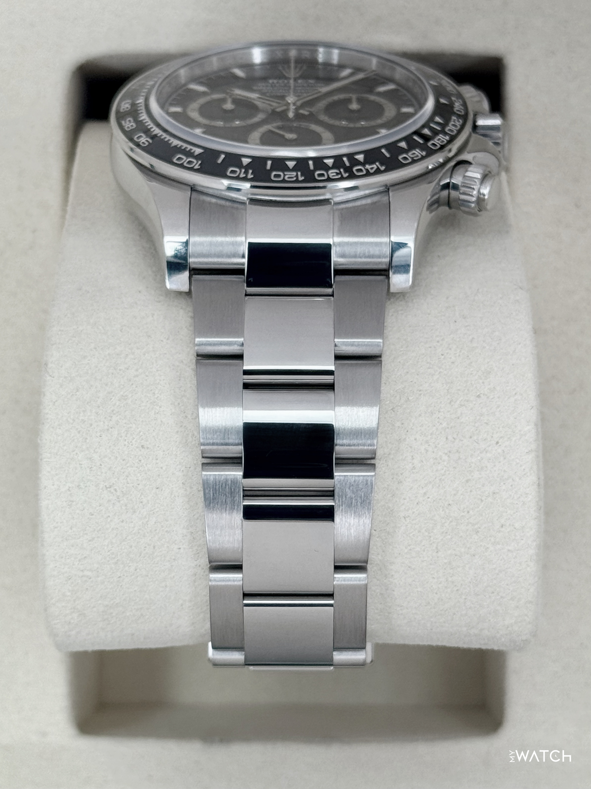 2026 Rolex Daytona 40mm 126500LN Stainless Steel Black Dial - MyWatchLLC