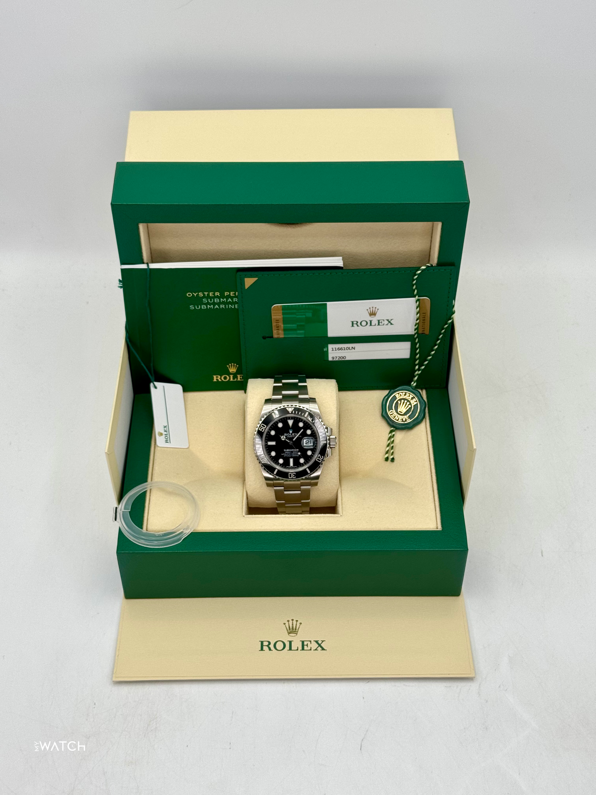 NEW OLD STOCK 2020 Rolex Submariner 40mm 116610LN Stainless Steel Black Dial - MyWatchLLC