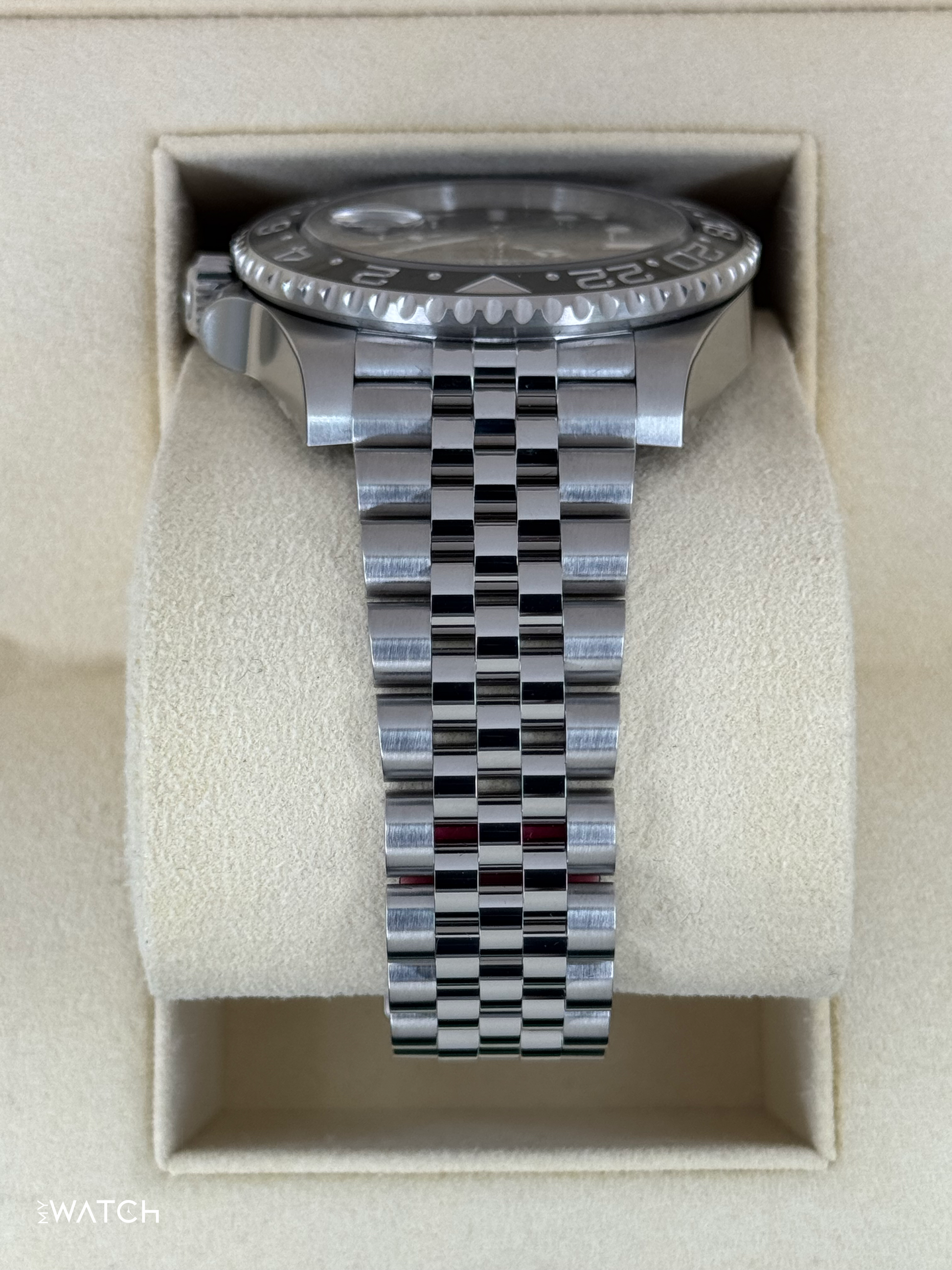 NEW 2024 Rolex GMT-Master II "Bruce Wayne" 40mm 126710GRNR Jubilee (STICKERED) - MyWatchLLC