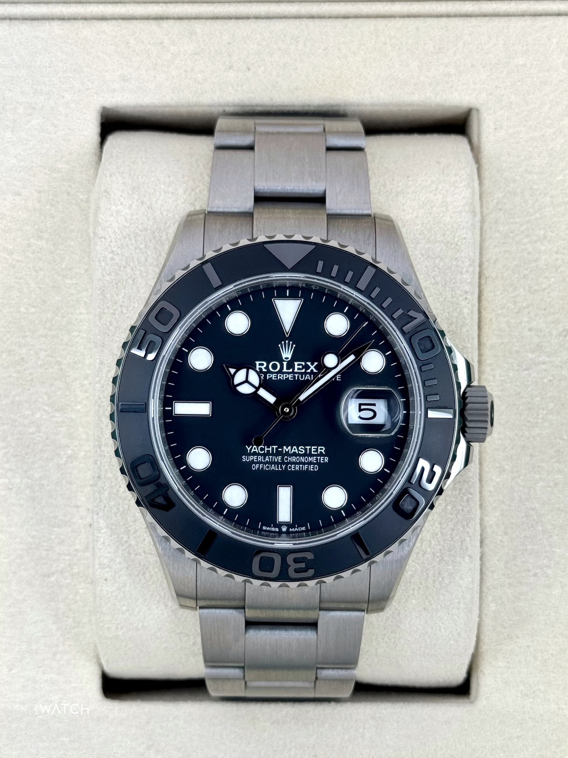 2025 Rolex Yacht-Master 42mm 226627 Titanium - MyWatchLLC
