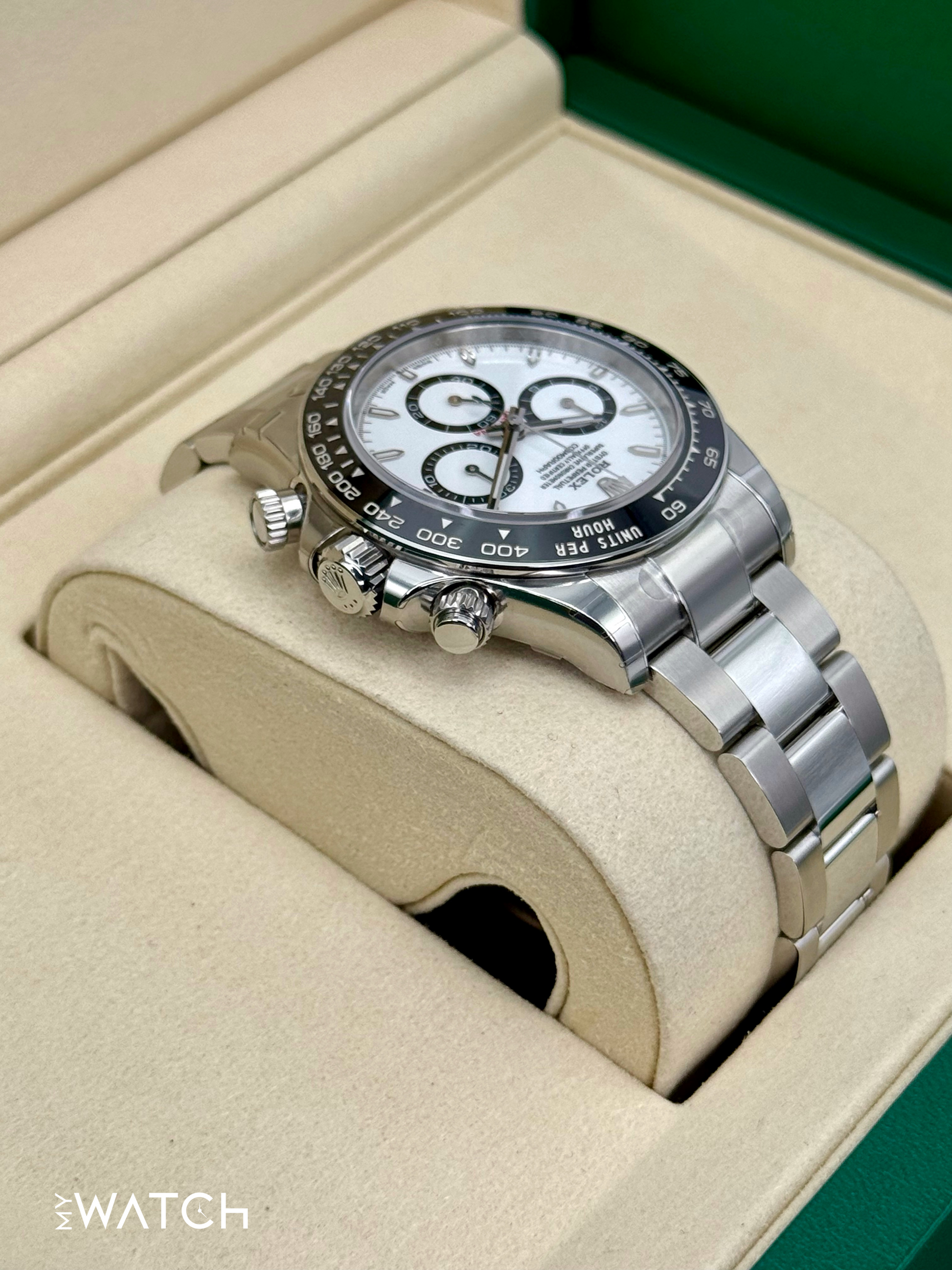 NEW 2025 Rolex Daytona 40mm 126500LN Stainless Steel Panda Dial - MyWatchLLC