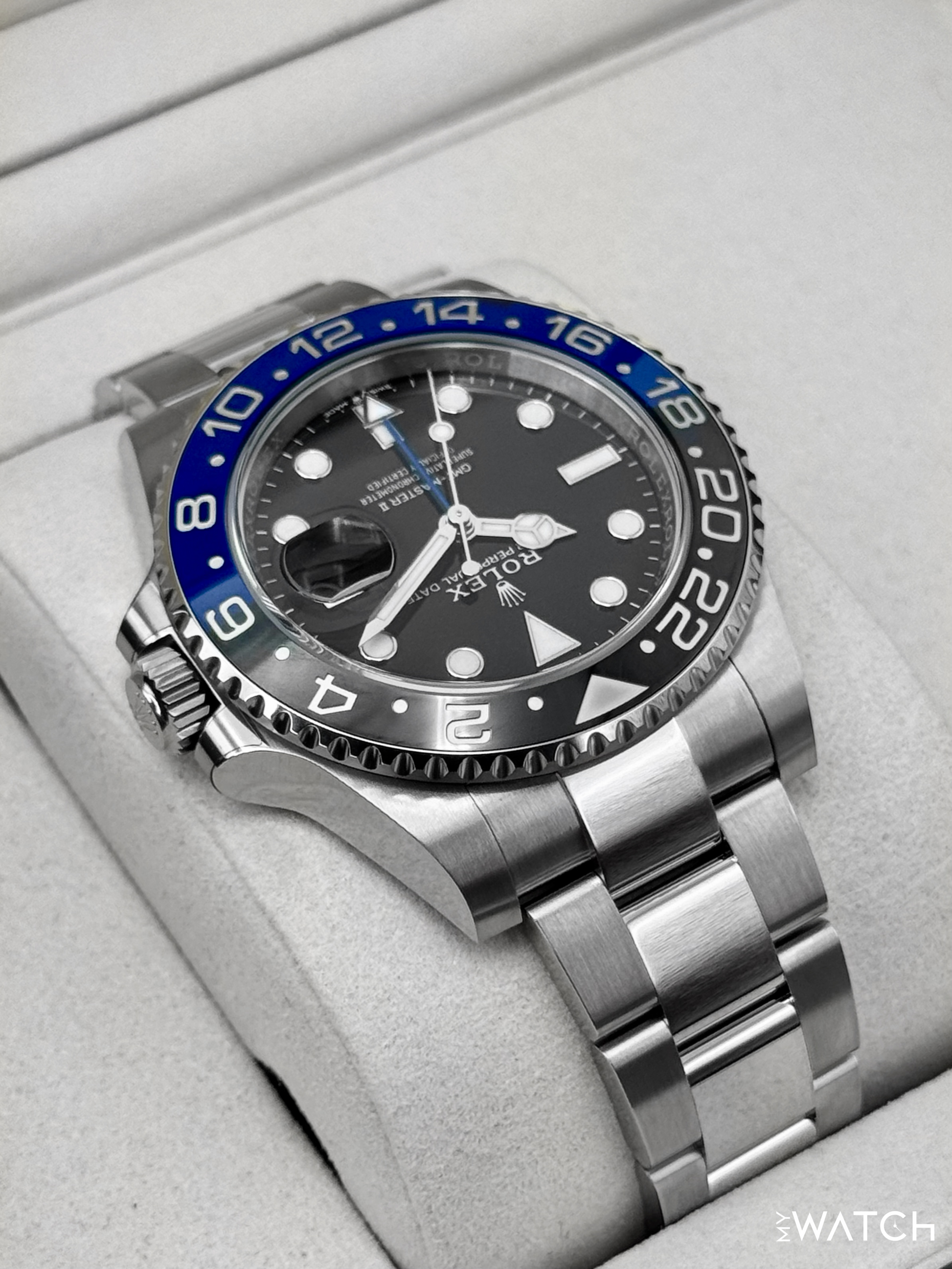 NEW 2026 Rolex GMT-Master II "Batman" 40mm 126710BLNR Oyster - MyWatchLLC