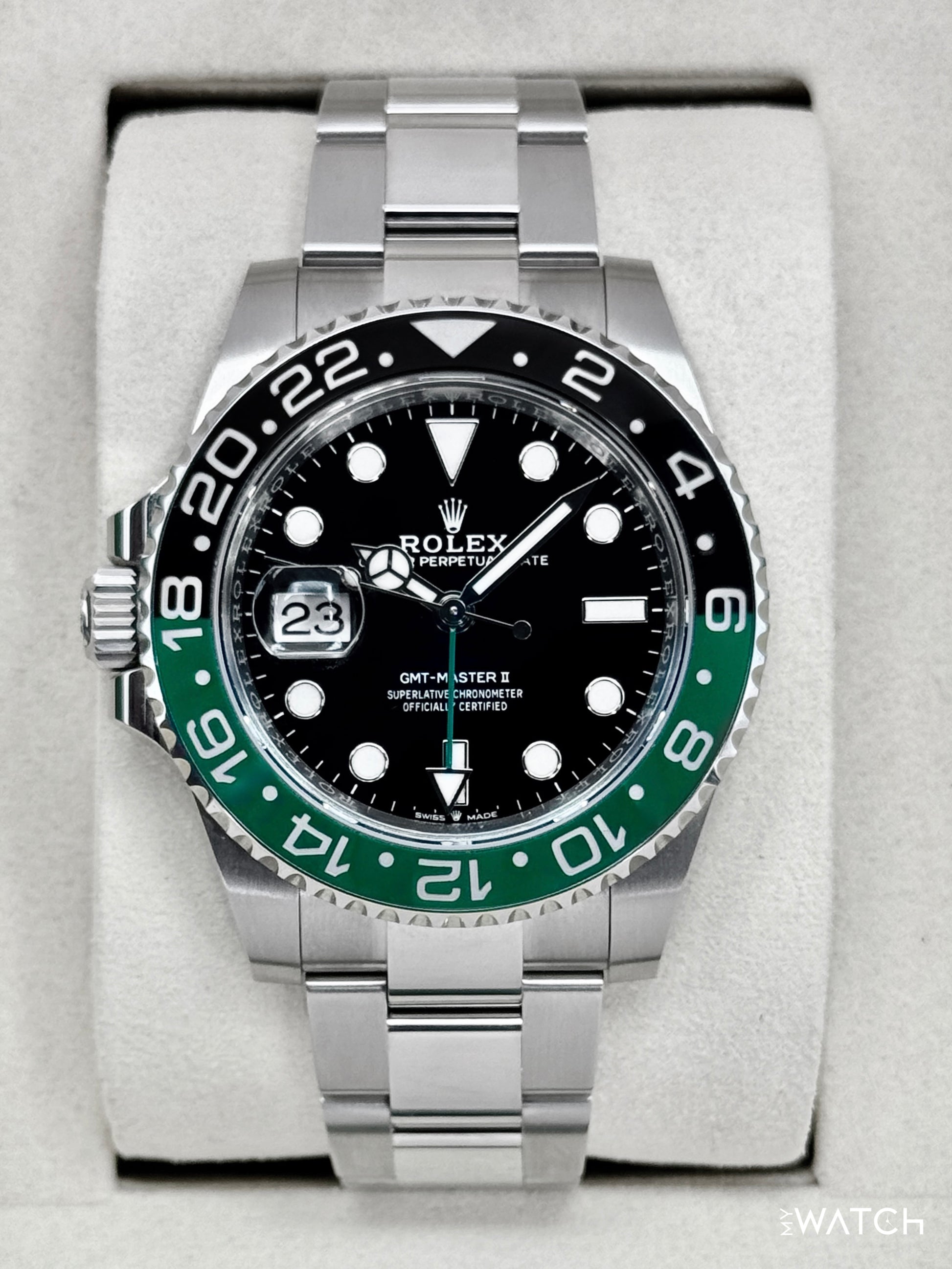 2026 Rolex GMT-Master II “Sprite” 40mm 126720VTNR Oyster - MyWatchLLC