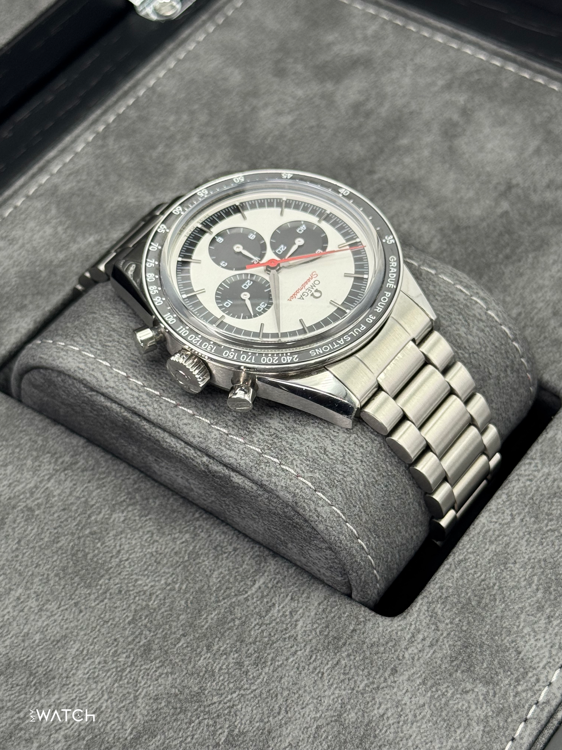 2018 Omega Speedmaster Moonwatch 311.32.40.30.02.001 39mm Silver Dial - MyWatchLLC