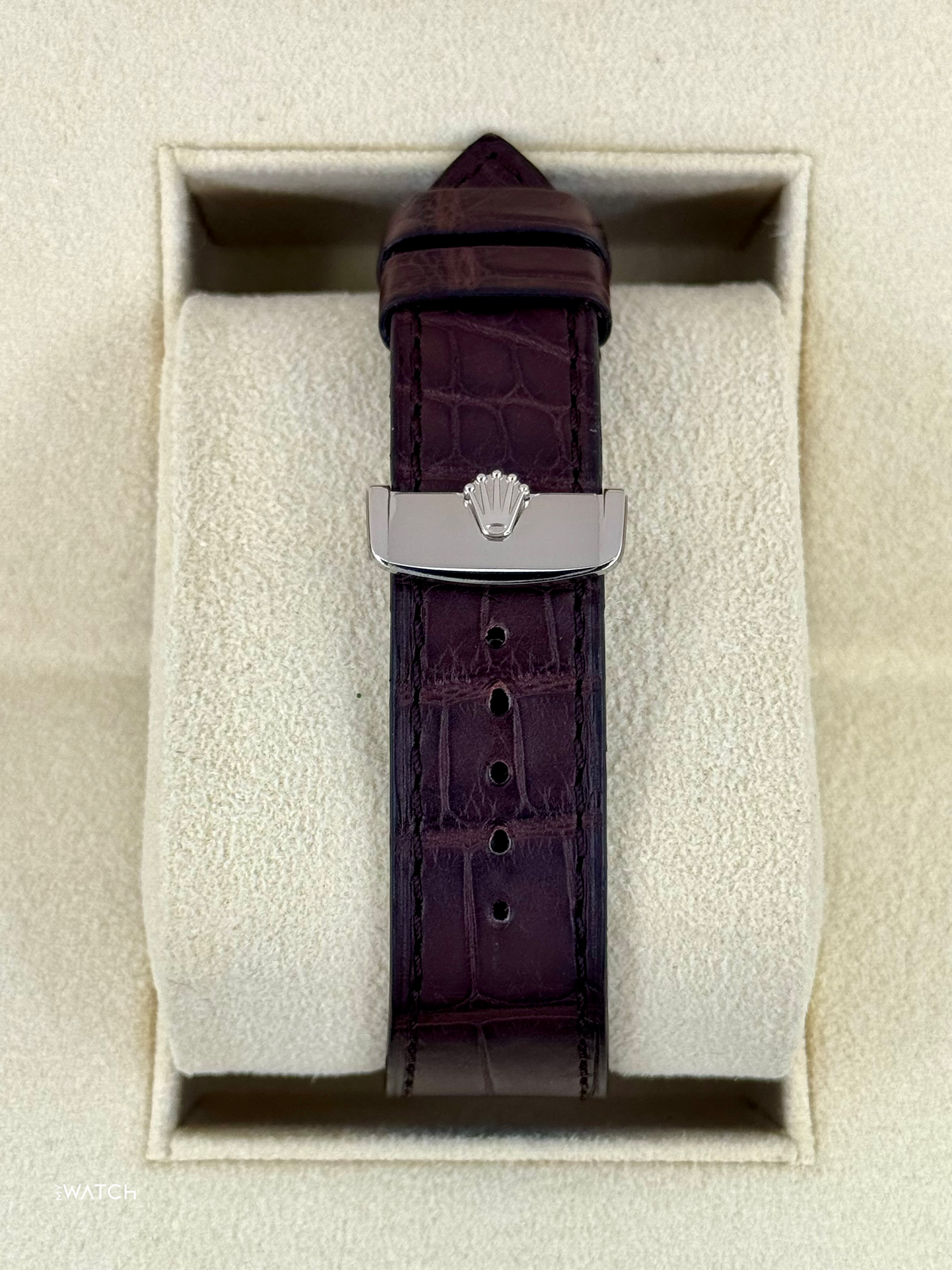 NEW 2025 Rolex Perpetual 1908 39mm 52509 18kt White Gold White Dial - MyWatchLLC