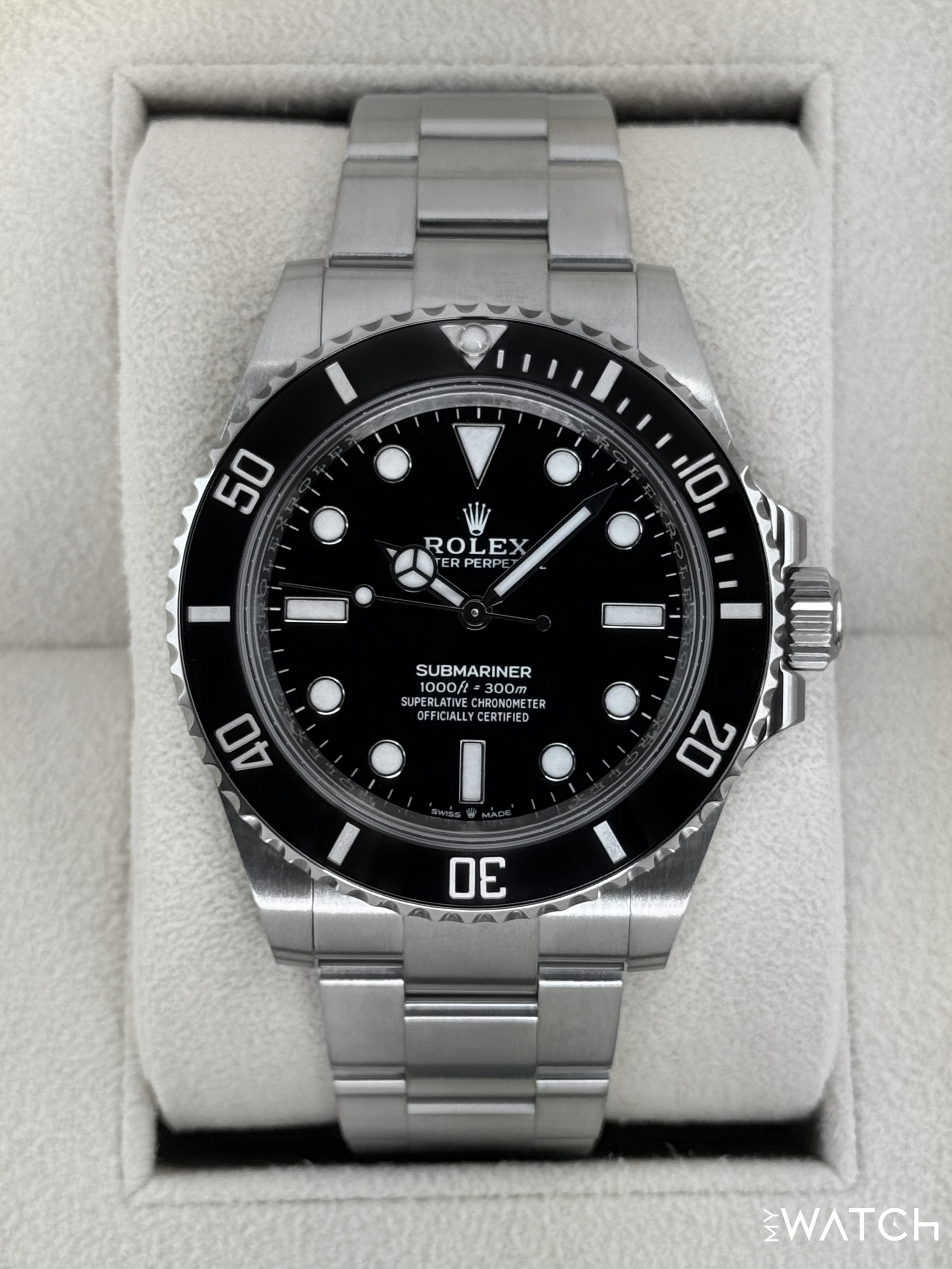 2025 Rolex Submariner 41mm 124060 Stainless Steel Black Dial - MyWatchLLC