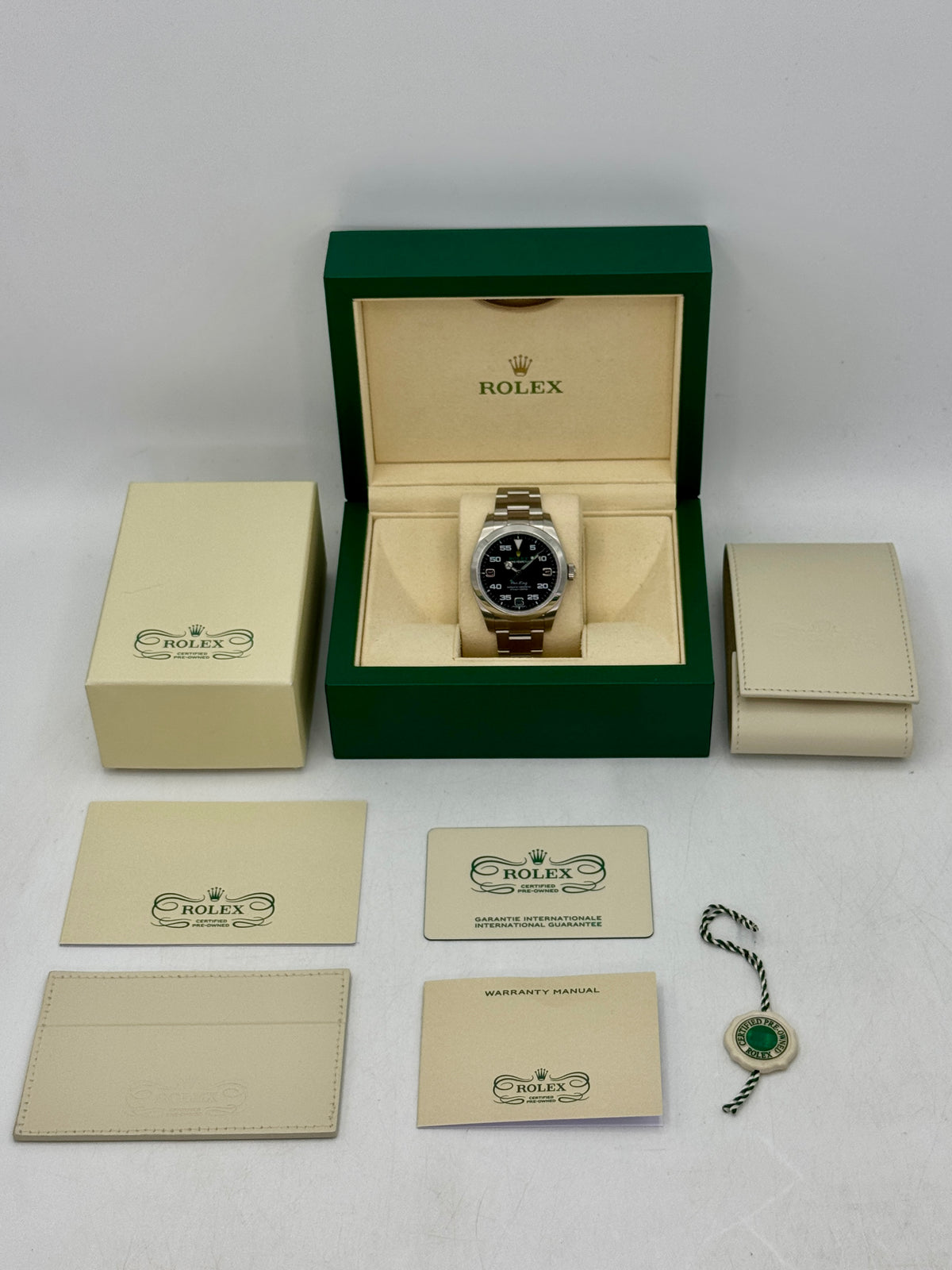 2026 Rolex Air-King 40mm 116900 Stainless Steel Black Dial (CPO)