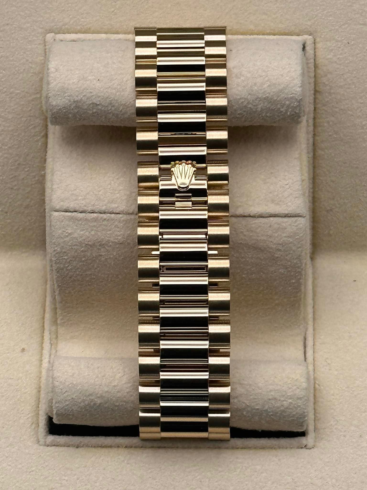 2020 Rolex Day-Date 40mm 228238 Yellow Gold Champagne Dial - MyWatchLLC