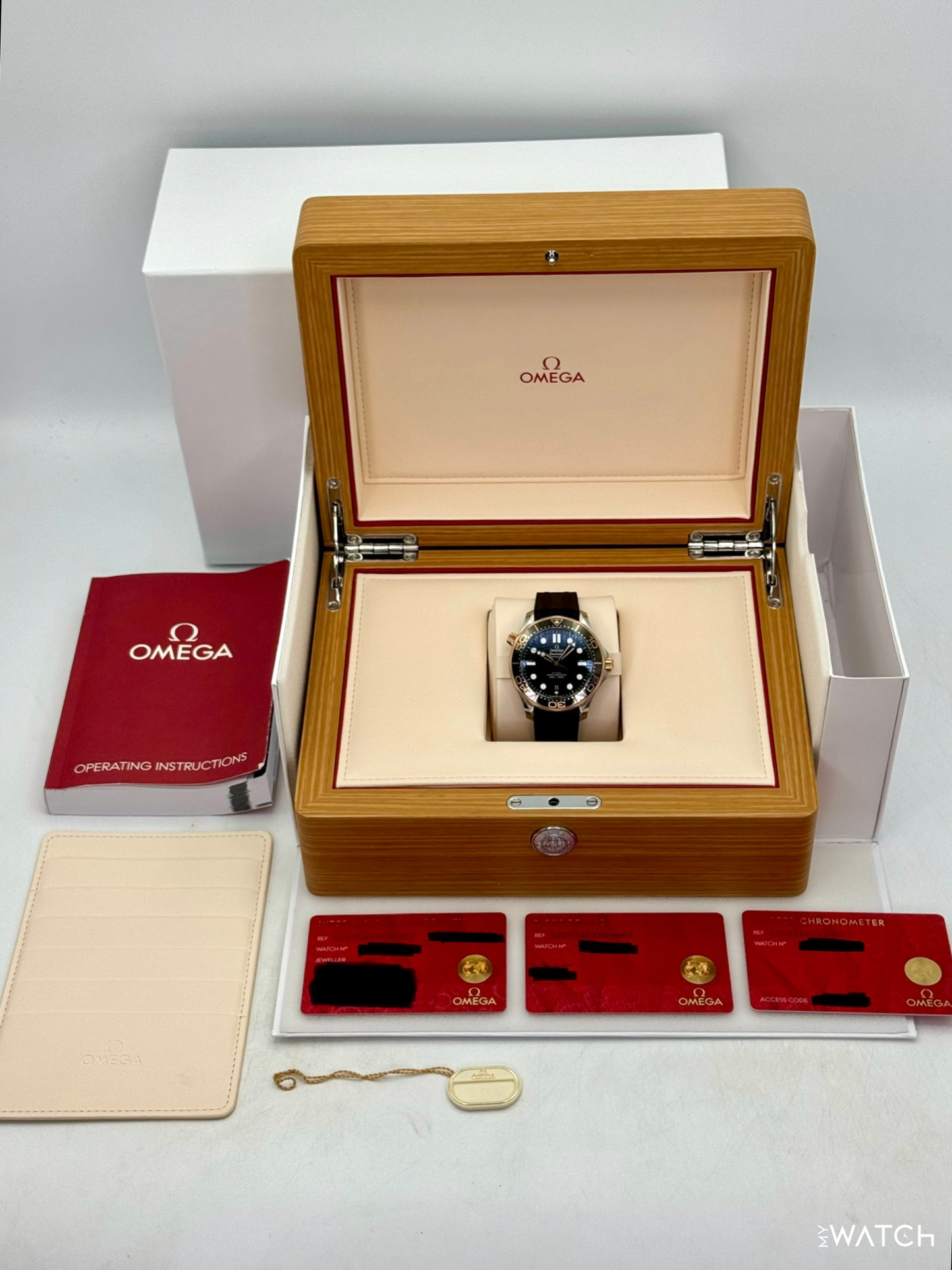 NEW 2026 Omega Seamaster Diver 300M 42mm 210.22.42.20.01.002 Black Dial