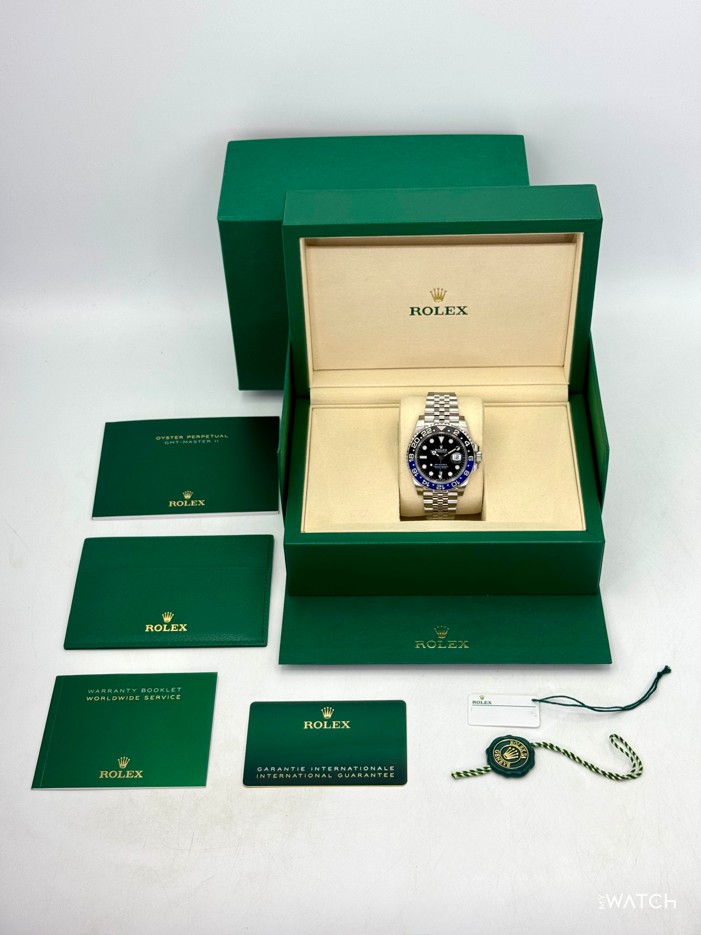 2025 Rolex GMT-Master II "Batgirl" 40mm 126710BLNR Jubilee - MyWatchLLC