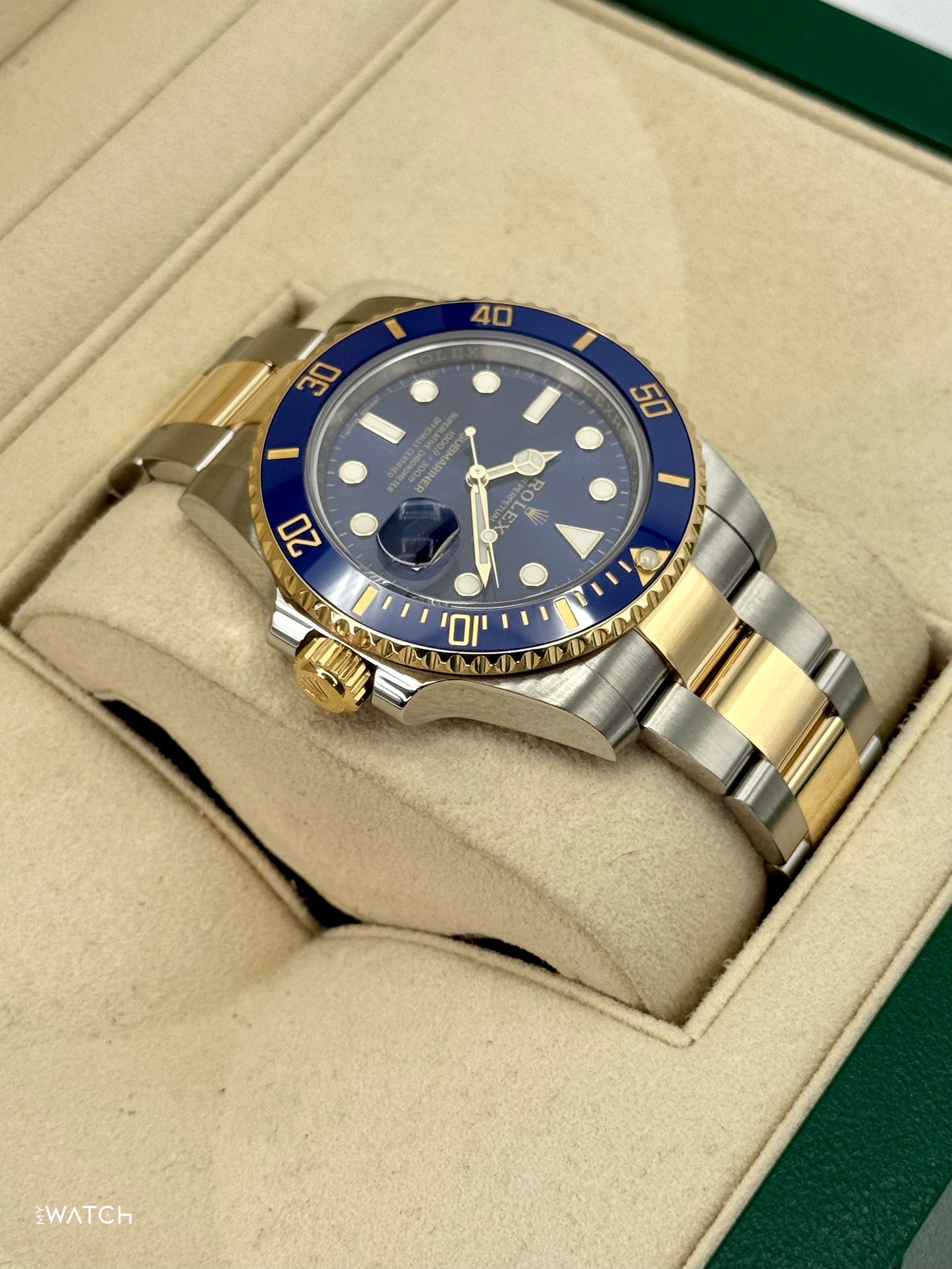 2020 Rolex Submariner "Bluesy" 40mm 116613LB Two-Tone Blue Dial - MyWatchLLC