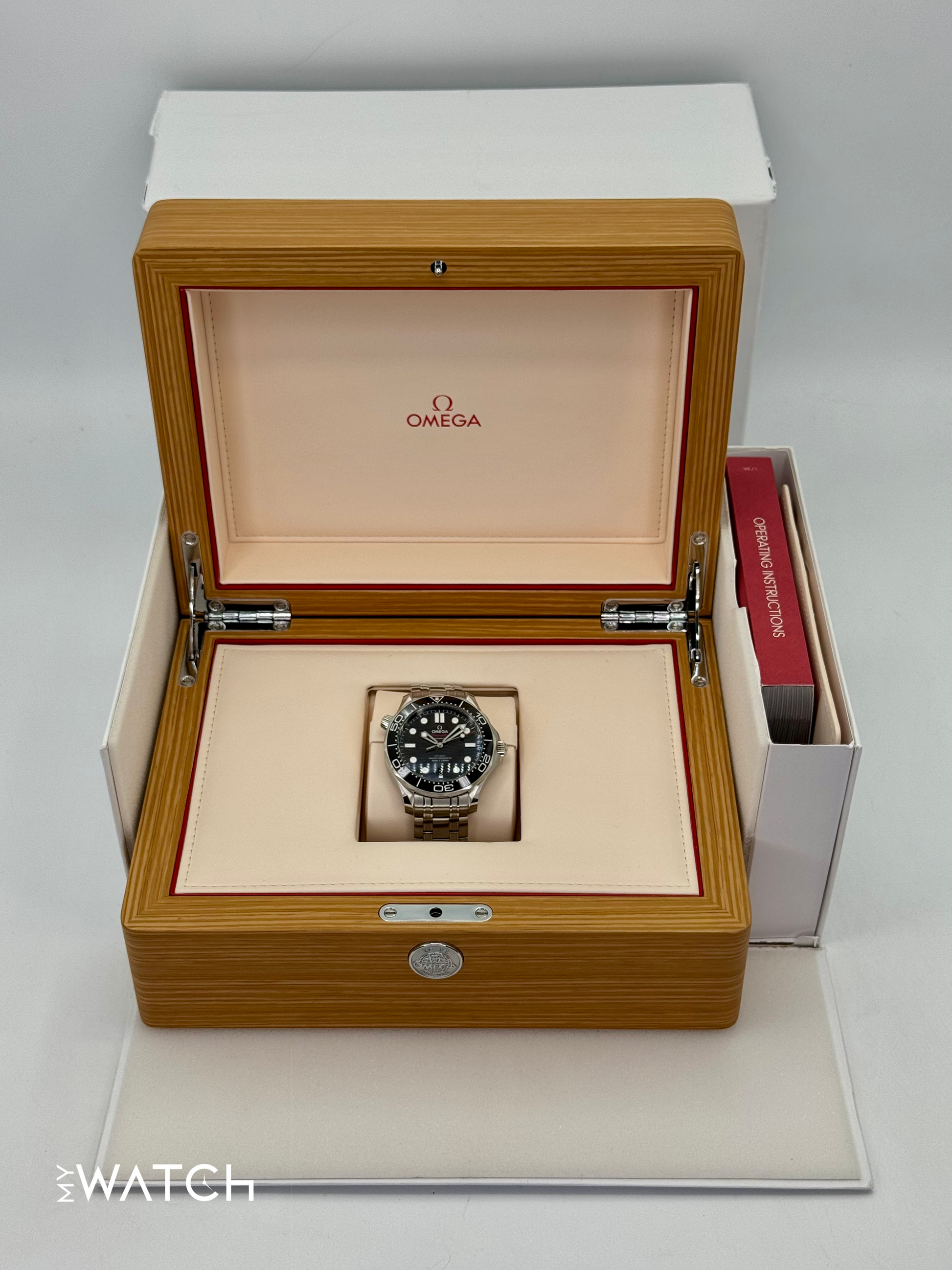 2025 Omega Seamaster Diver 300M 42mm 210.30.42.20.01.001 Black Dial - MyWatchLLC