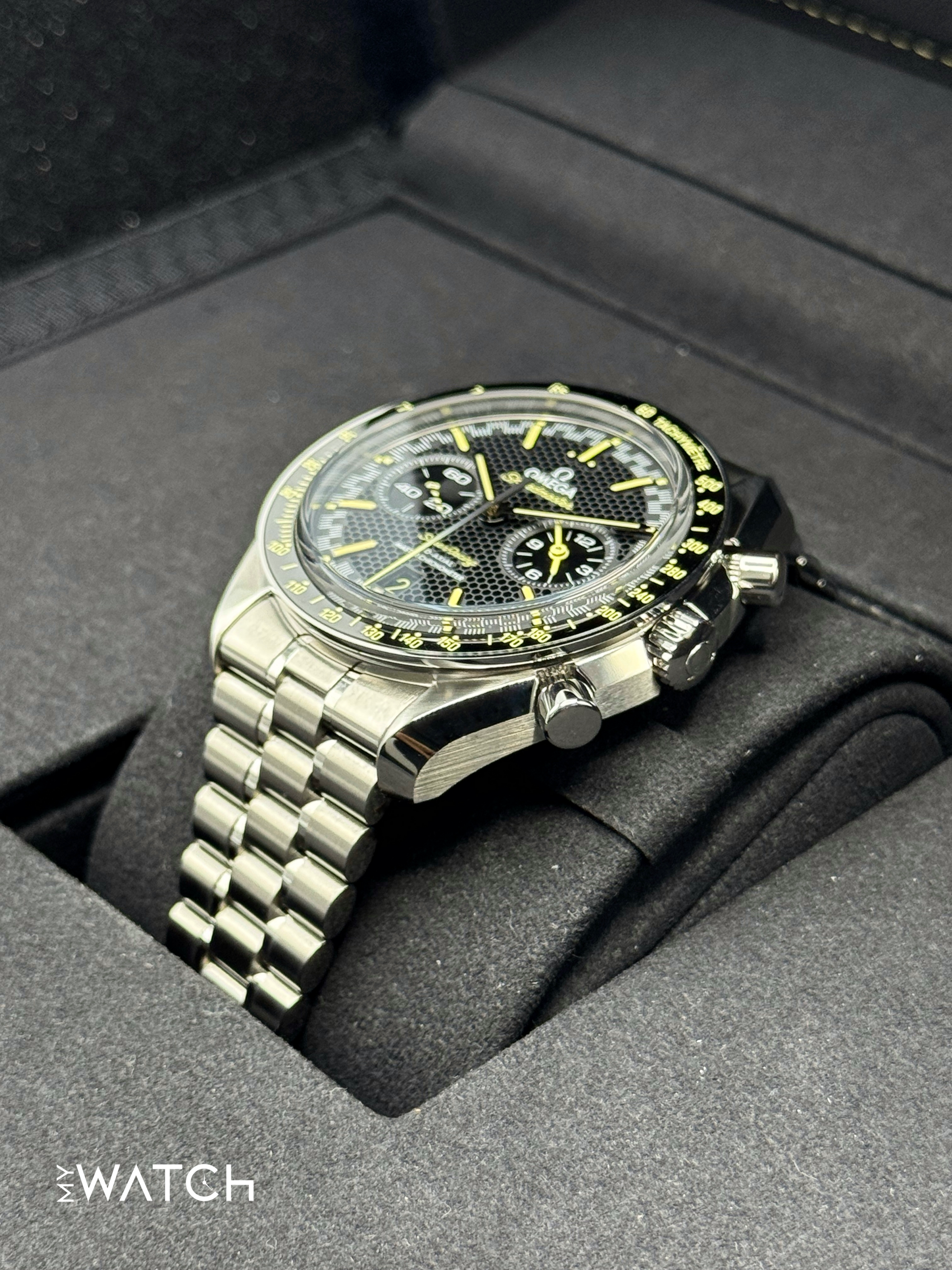NEW 2025 Omega Speedmaster Super Racing 44mm 329.30.44.51.01.003 - MyWatchLLC