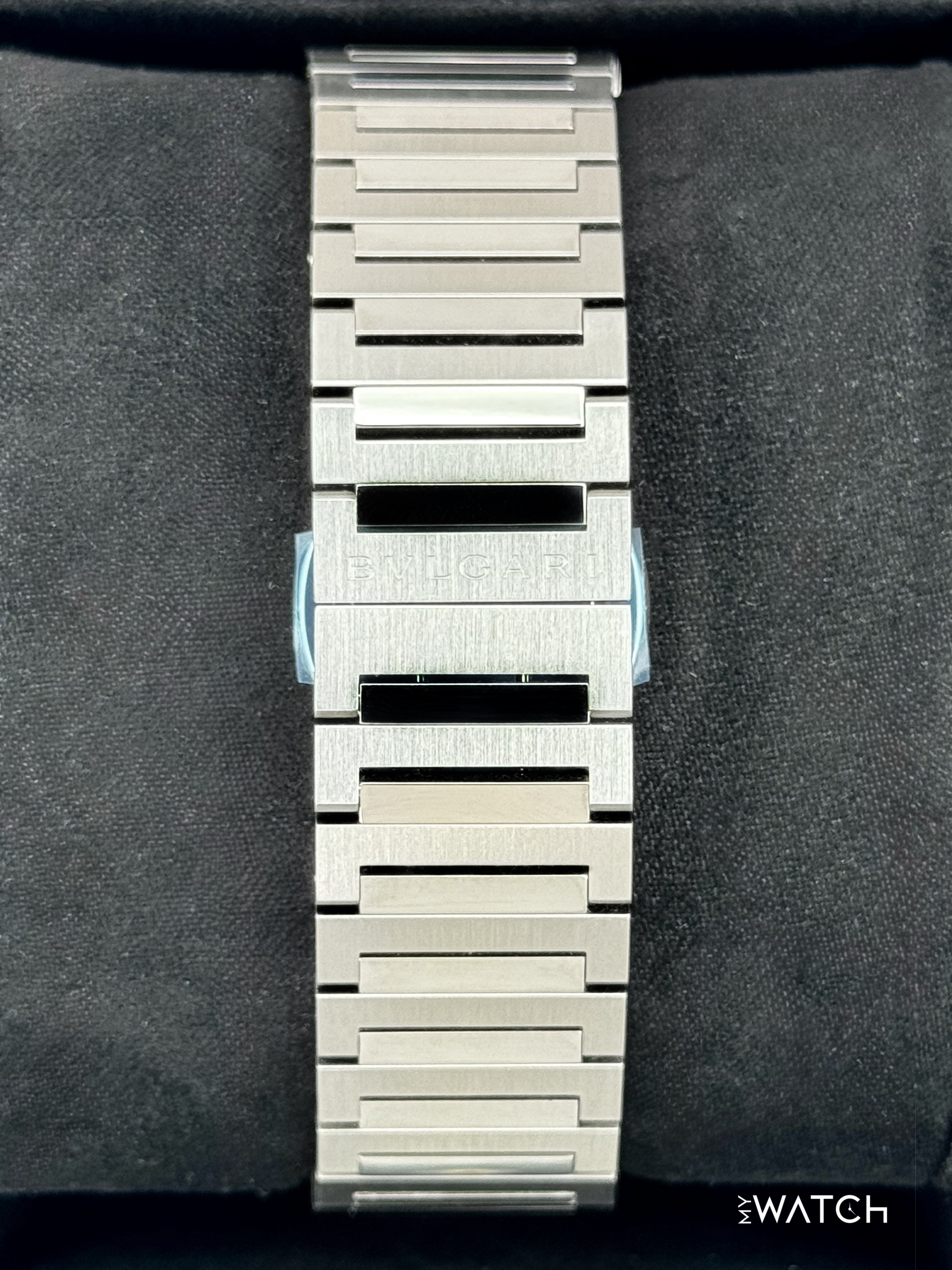 2025 Bvlgari Octo Roma 41mm 103739 Stainless Steel Blue Dial - MyWatchLLC