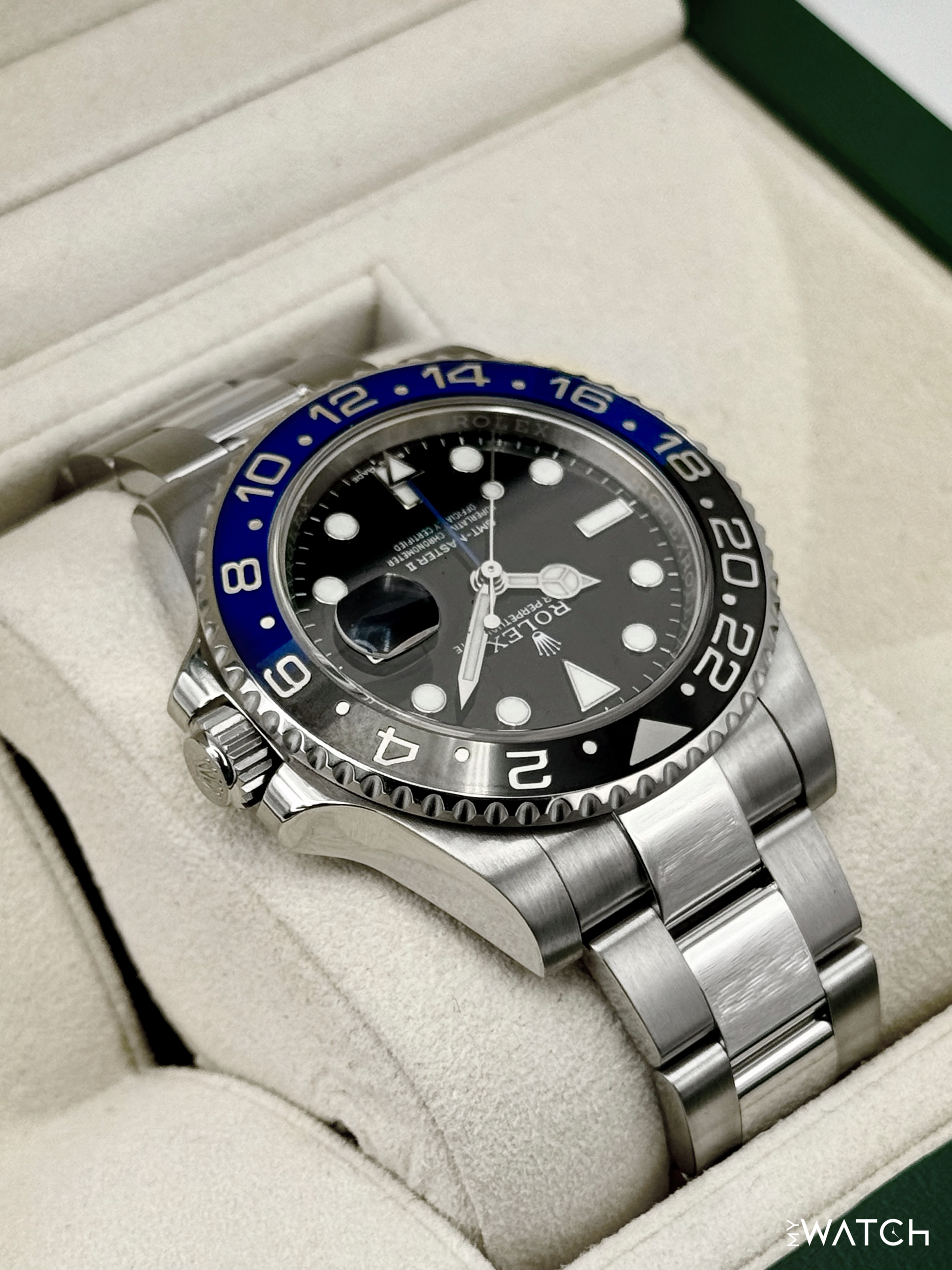2014 Rolex GMT-Master II "Batman" 40mm 116710BLNR Oyster - MyWatchLLC