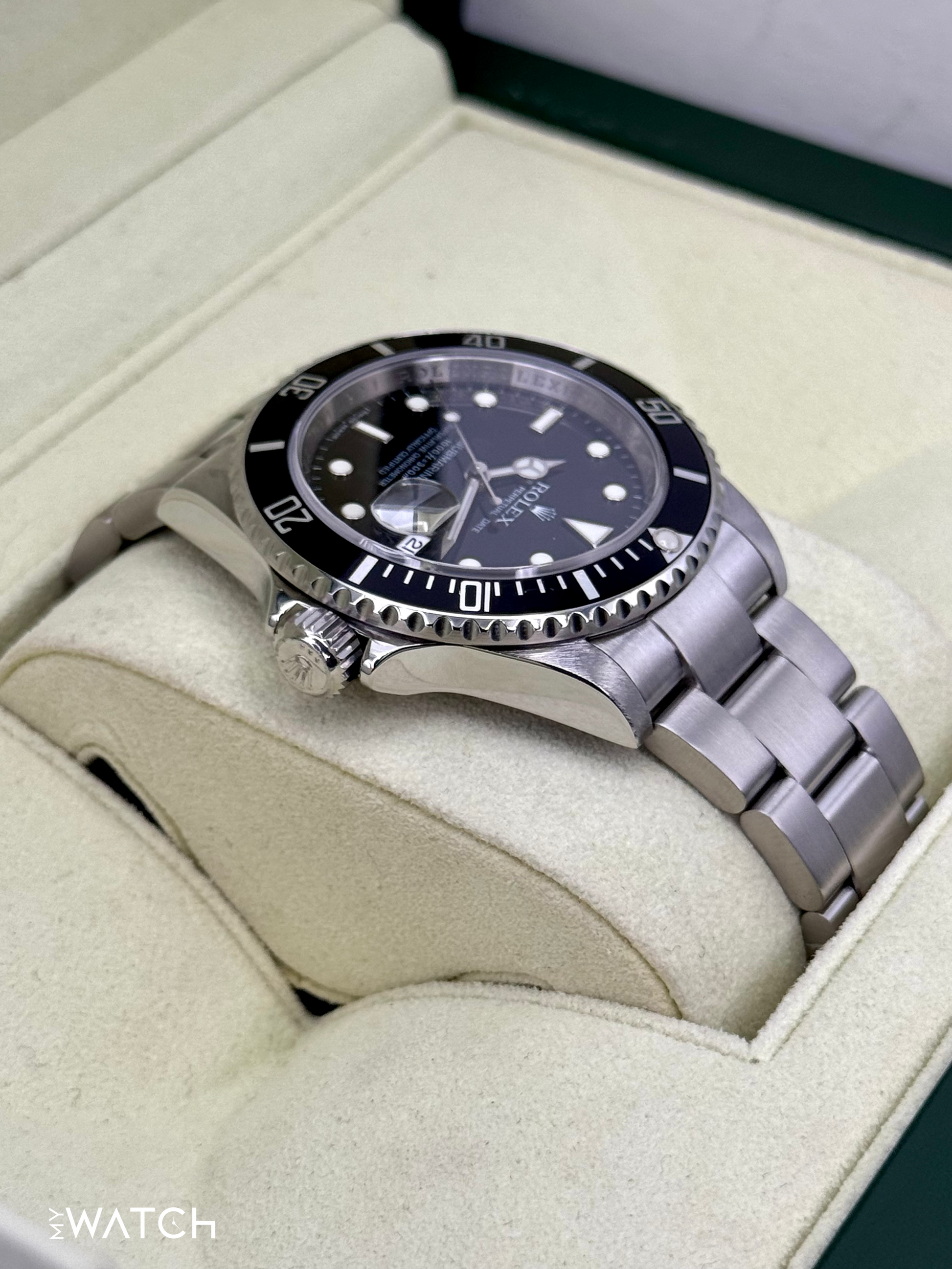 2009 Rolex Submariner Date 40mm 16610 Stainless Steel Black Dial - MyWatchLLC