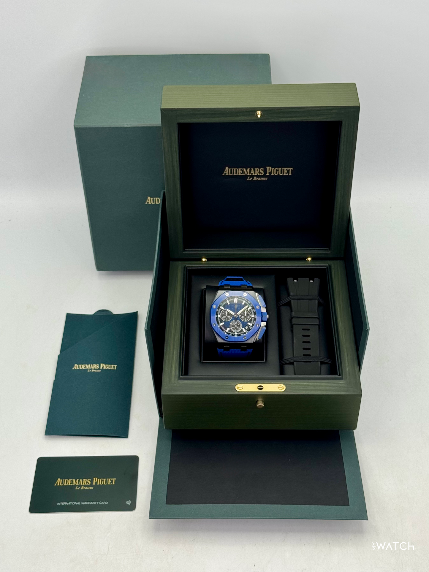 2024 Audemars Piguet Royal Oak Offshore Chrono 43mm 26420CE Ceramic Blue Dial - MyWatchLLC