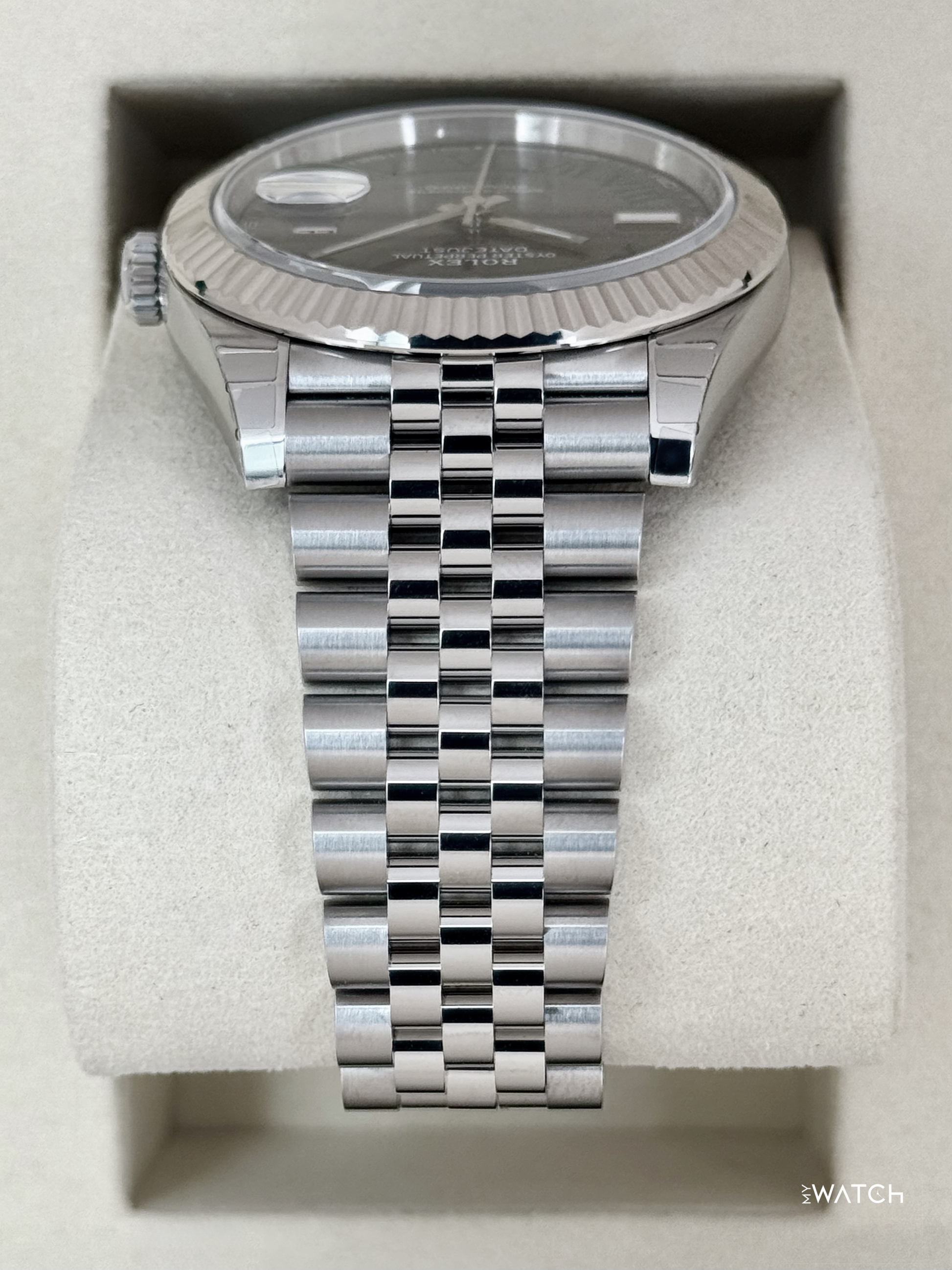 NEW 2026 Rolex Datejust 41mm 126334 Jubilee Wimbledon Dial (STICKERED) - MyWatchLLC