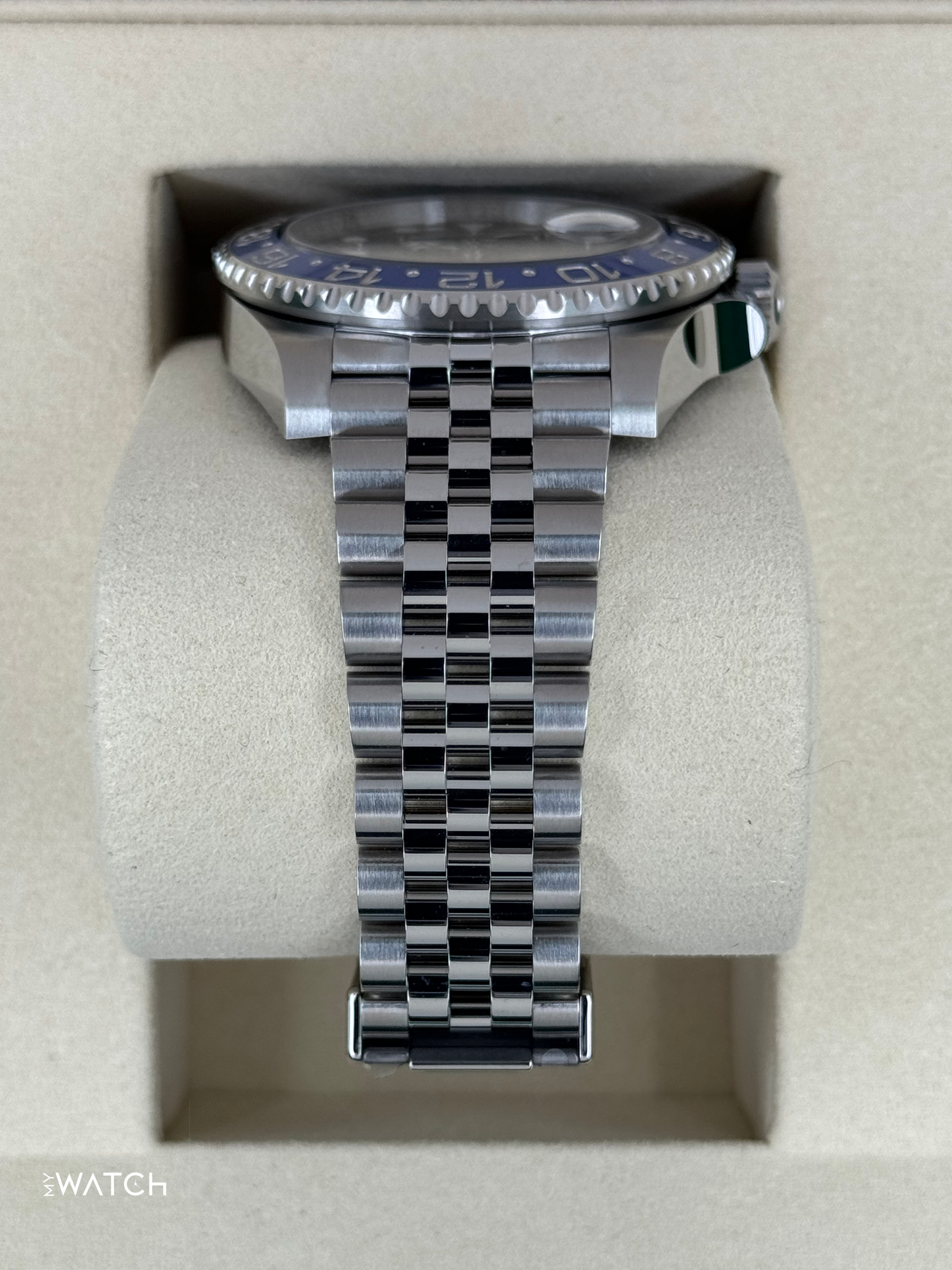 NEW 2025 Rolex GMT-Master II "Batgirl" 40mm 126710BLNR Jubilee (STICKERED) - MyWatchLLC