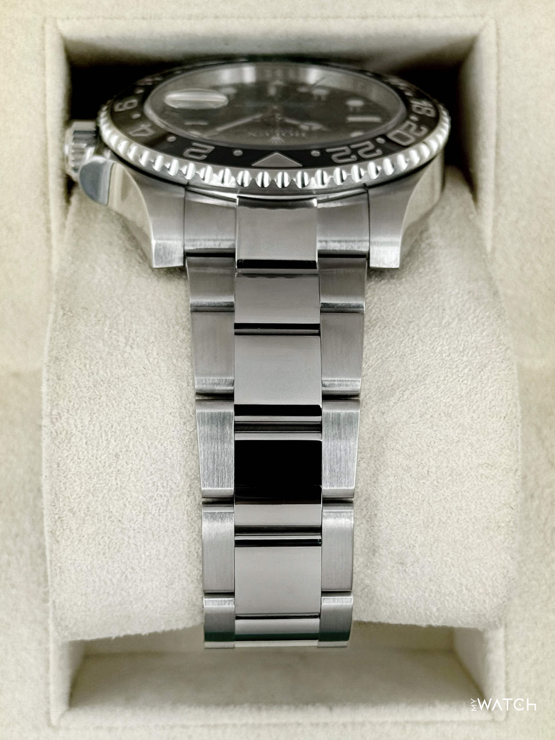 2016 Rolex GMT-Master II 40mm 116710LN Stainless Steel Black Dial - MyWatchLLC