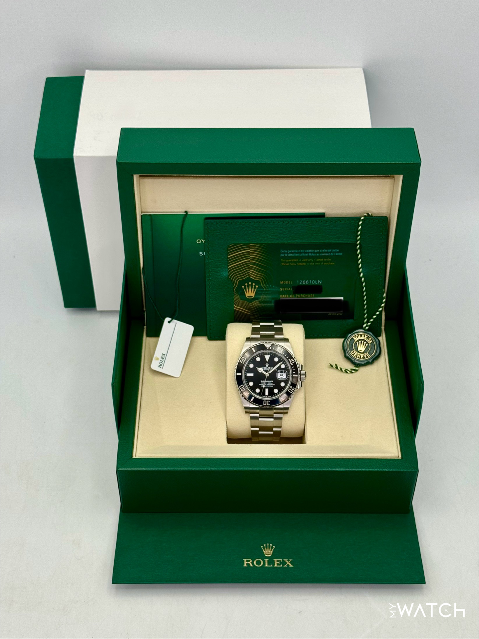 NEW 2025 Rolex Submariner 41mm 126610LN Stainless Steel Black Dial - MyWatchLLC