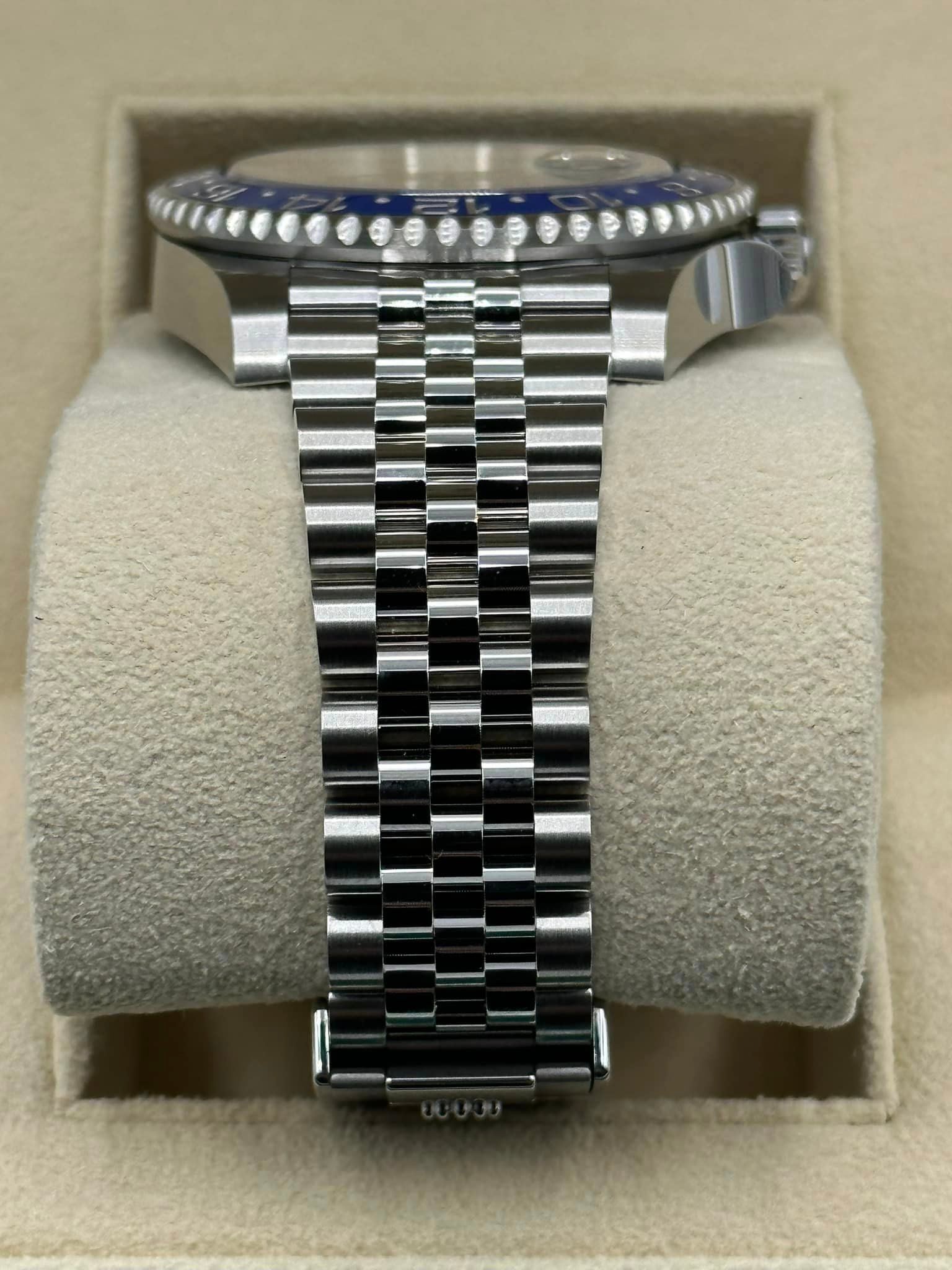 NEW 2023 Rolex GMT-Master II "Batgirl" 40mm 126710BLNR Jubilee Black Dial - MyWatchLLC