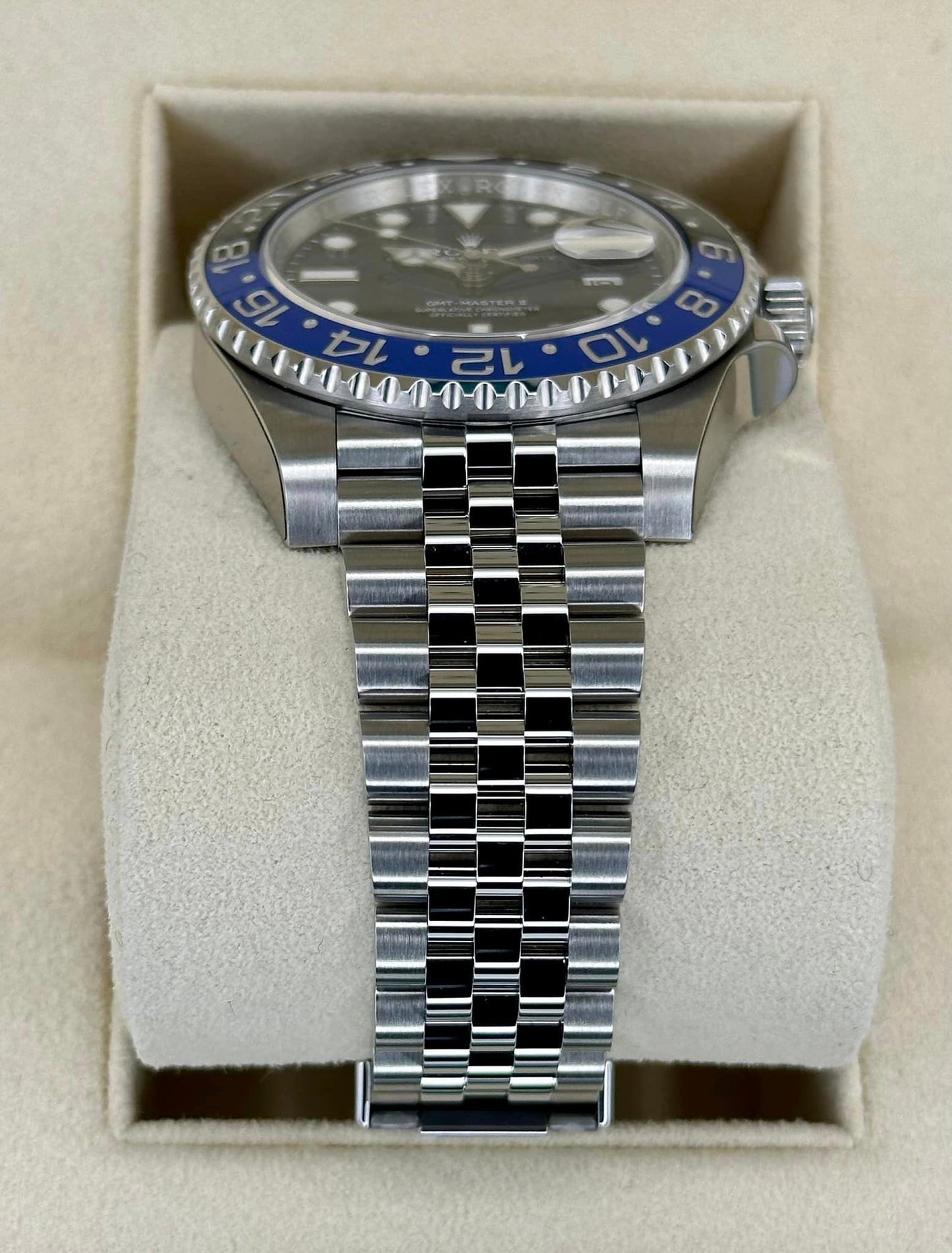 NEW 2022 Rolex GMT-Master II "Batgirl" 40mm 126710BLNR Jubilee - MyWatchLLC