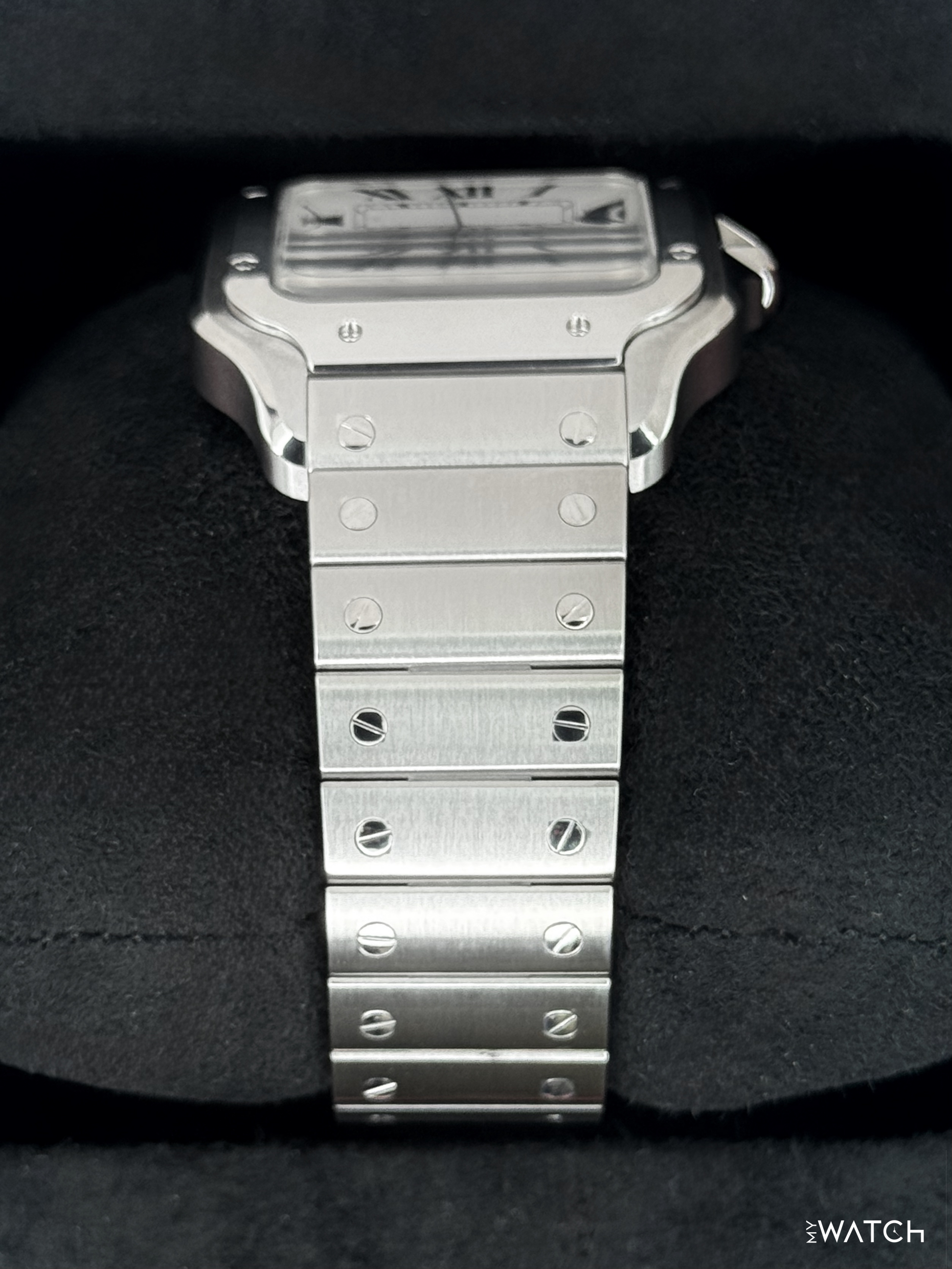 2025 Santos De Cartier 39.8mm WSSA0018 Stainless Steel White Dial - MyWatchLLC