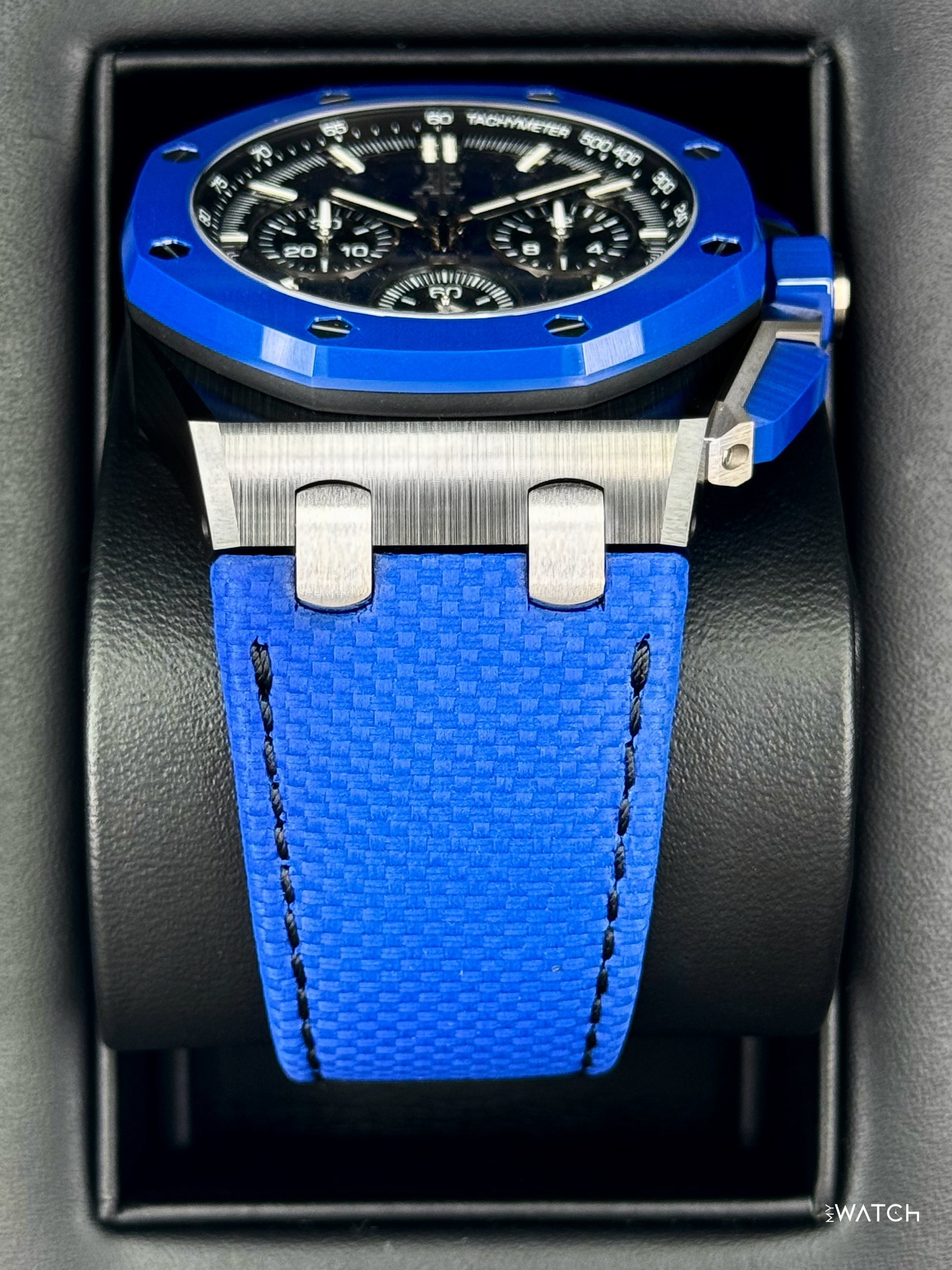 2024 Audemars Piguet Royal Oak Offshore Chrono 43mm 26420CE Ceramic Blue Dial - MyWatchLLC