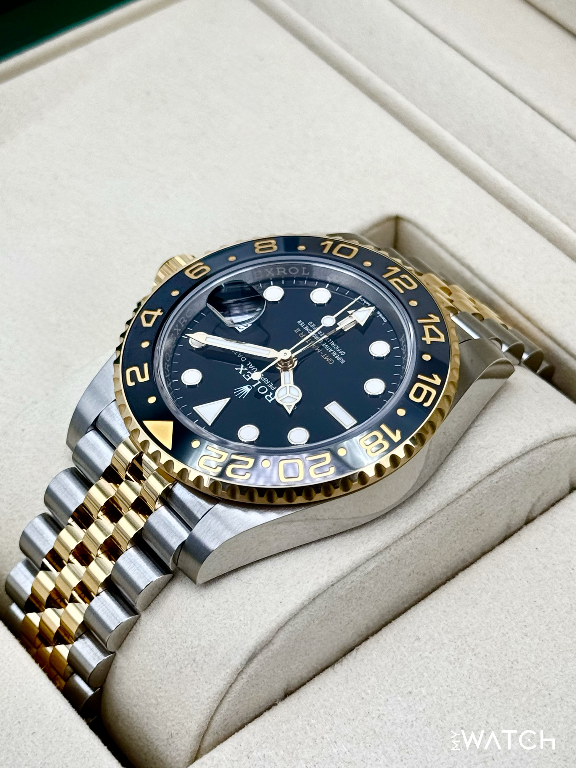 NEW 2025 Rolex GMT-Master II 40mm 126713GRNR Two-Tone Jubilee - MyWatchLLC