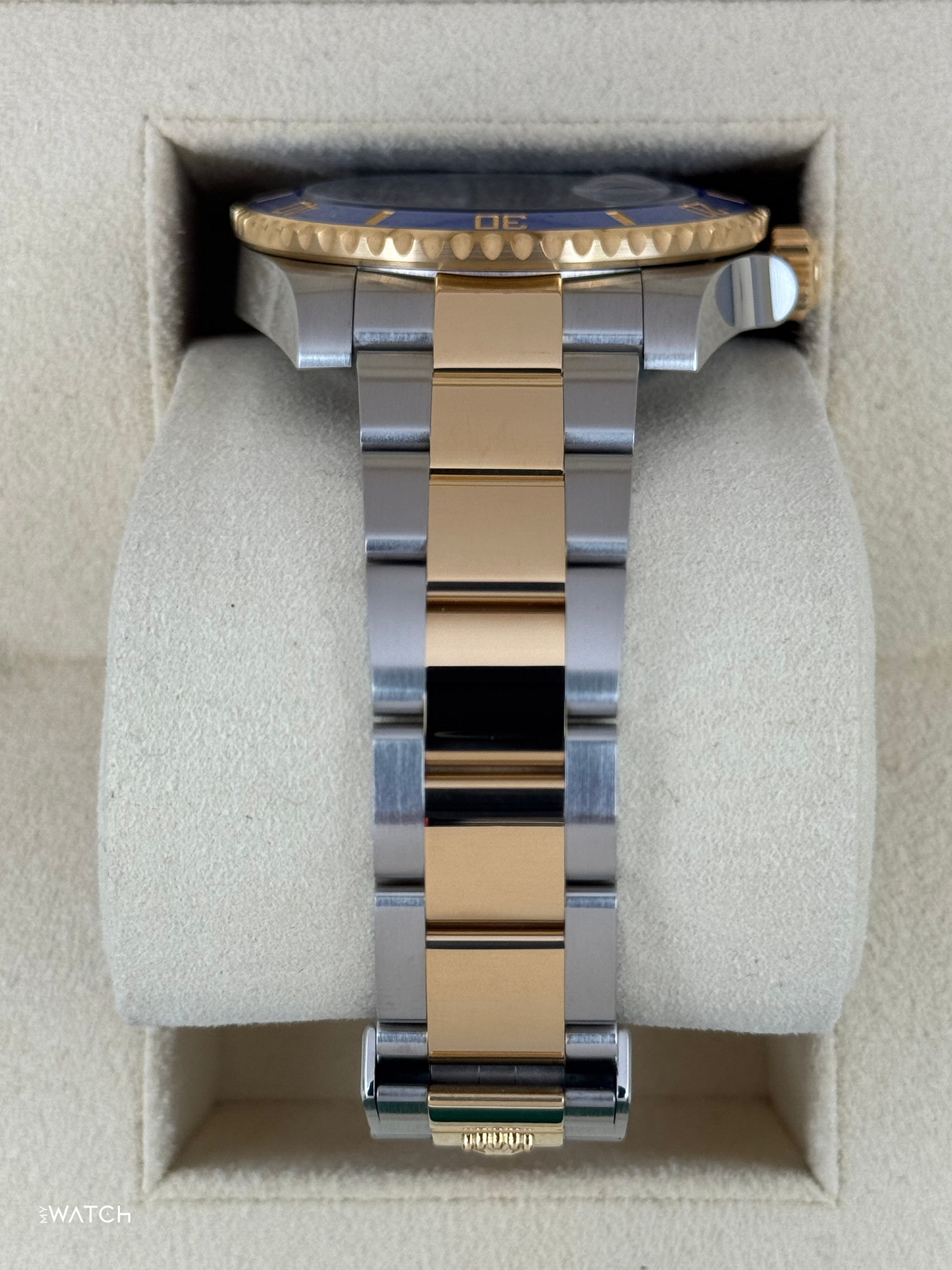 2017 Rolex Submariner "Bluesy" 40mm 116613LB Two-Tone Blue Dial - MyWatchLLC