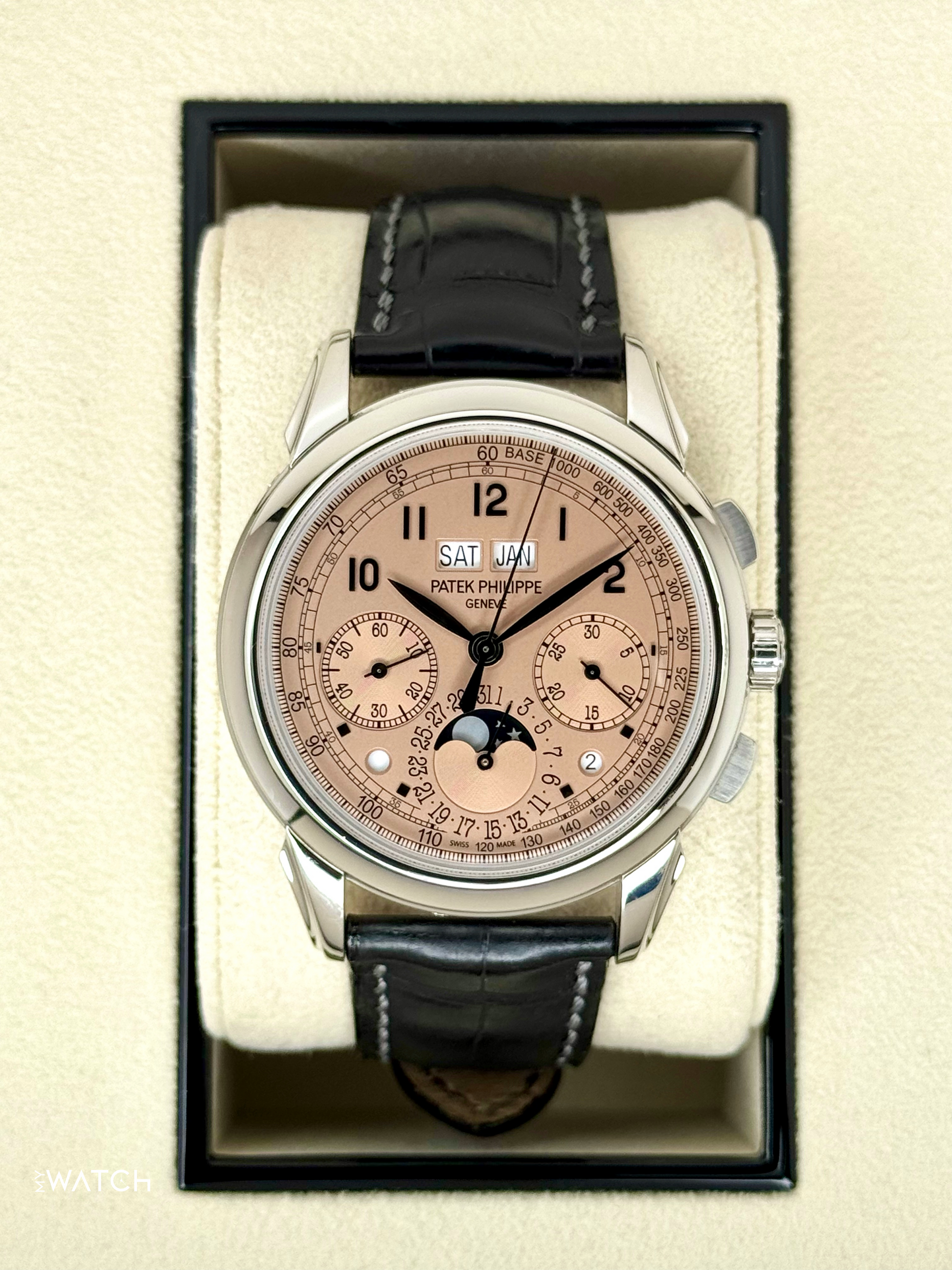 2021 Patek Philippe 5270P Perpetual Calendar Chronograph Salmon Dial - MyWatchLLC