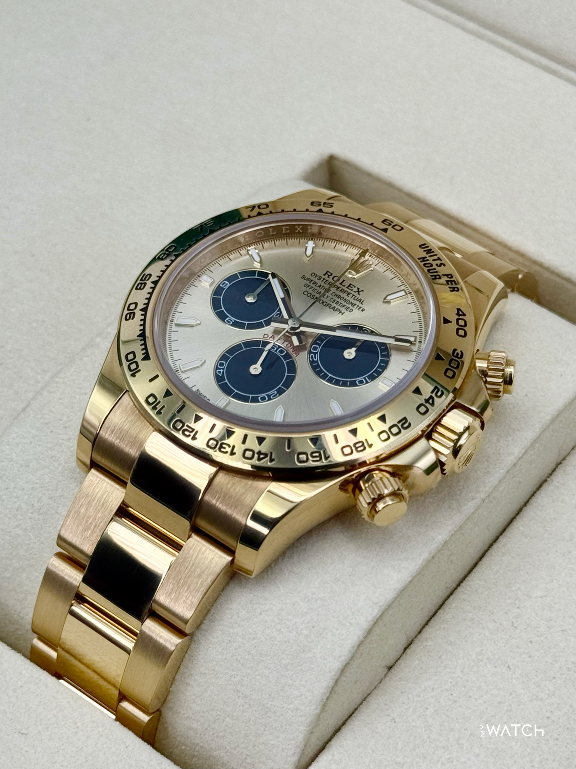 2025 Rolex Daytona 40mm 126508 18K Yellow Gold Champagne "Pikachu" Dial - MyWatchLLC