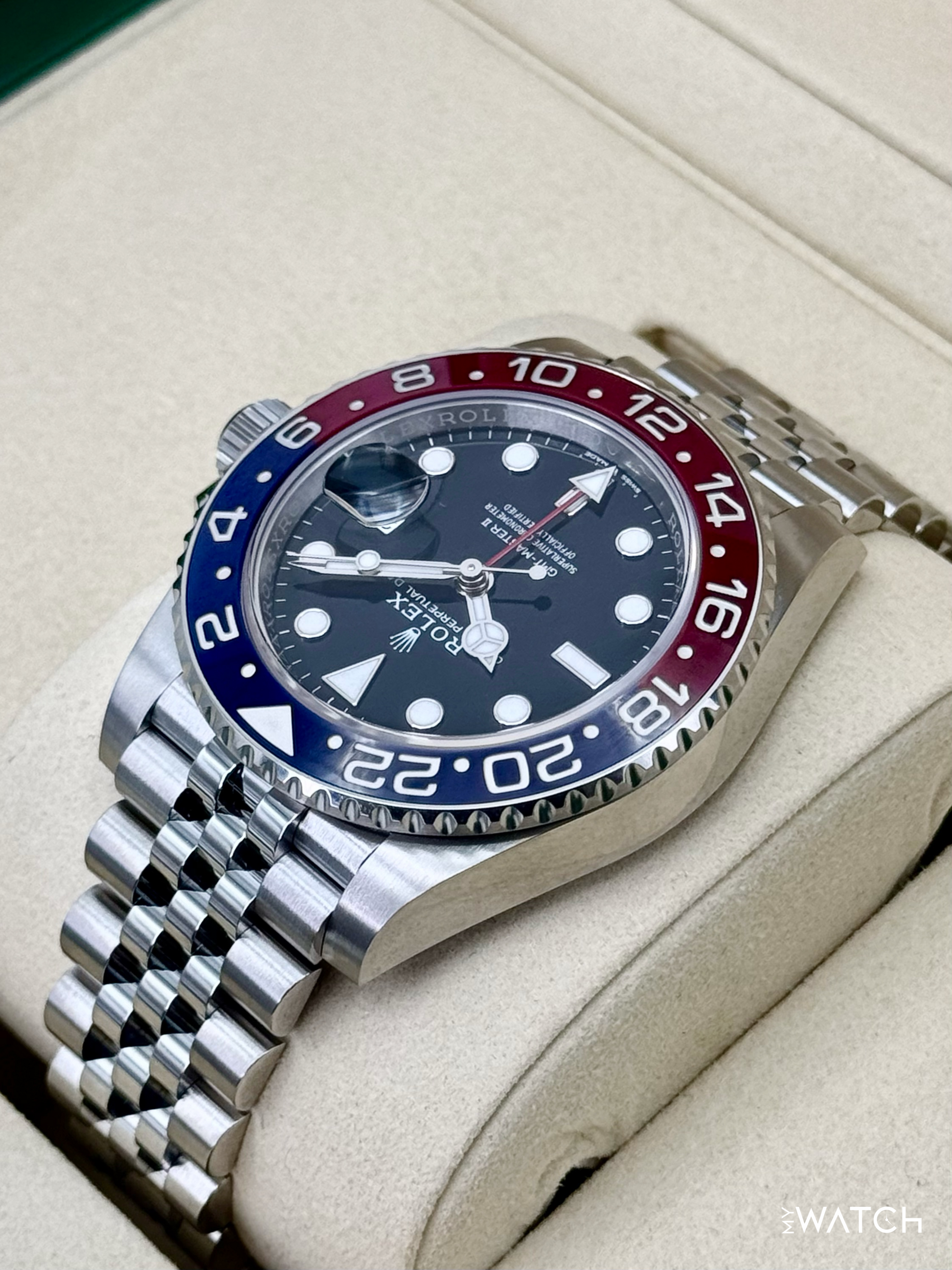 NEW 2026 Rolex GMT-Master II "Pepsi" 40mm 126710BLRO Jubilee - MyWatchLLC