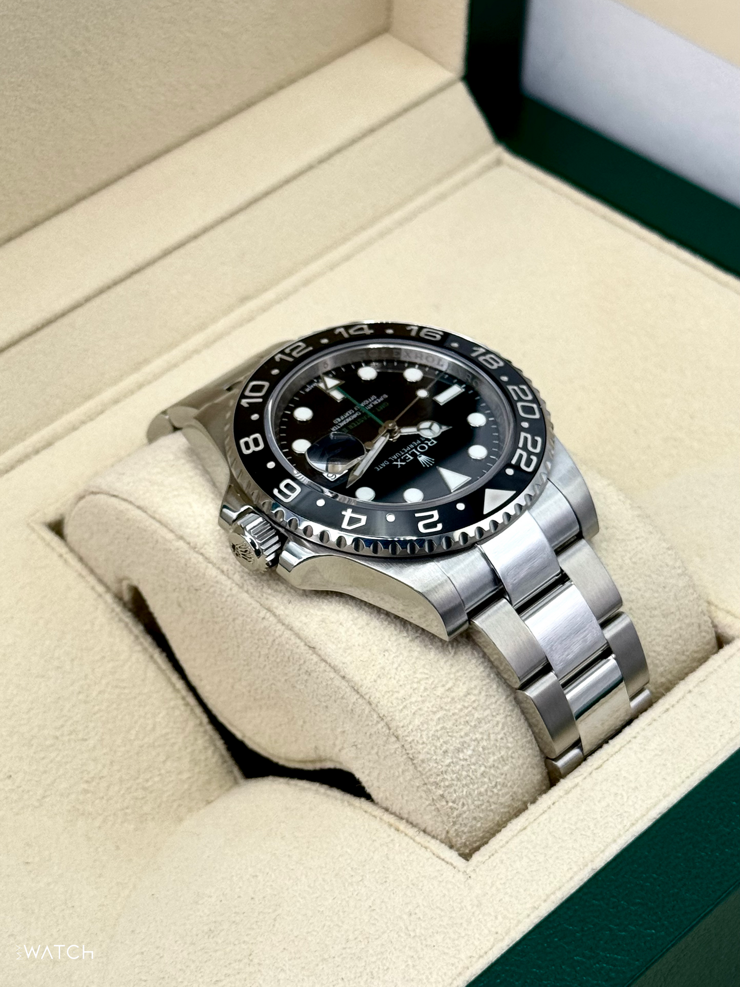 2012 Rolex GMT-Master II 40mm 116710LN Stainless Steel Black Dial