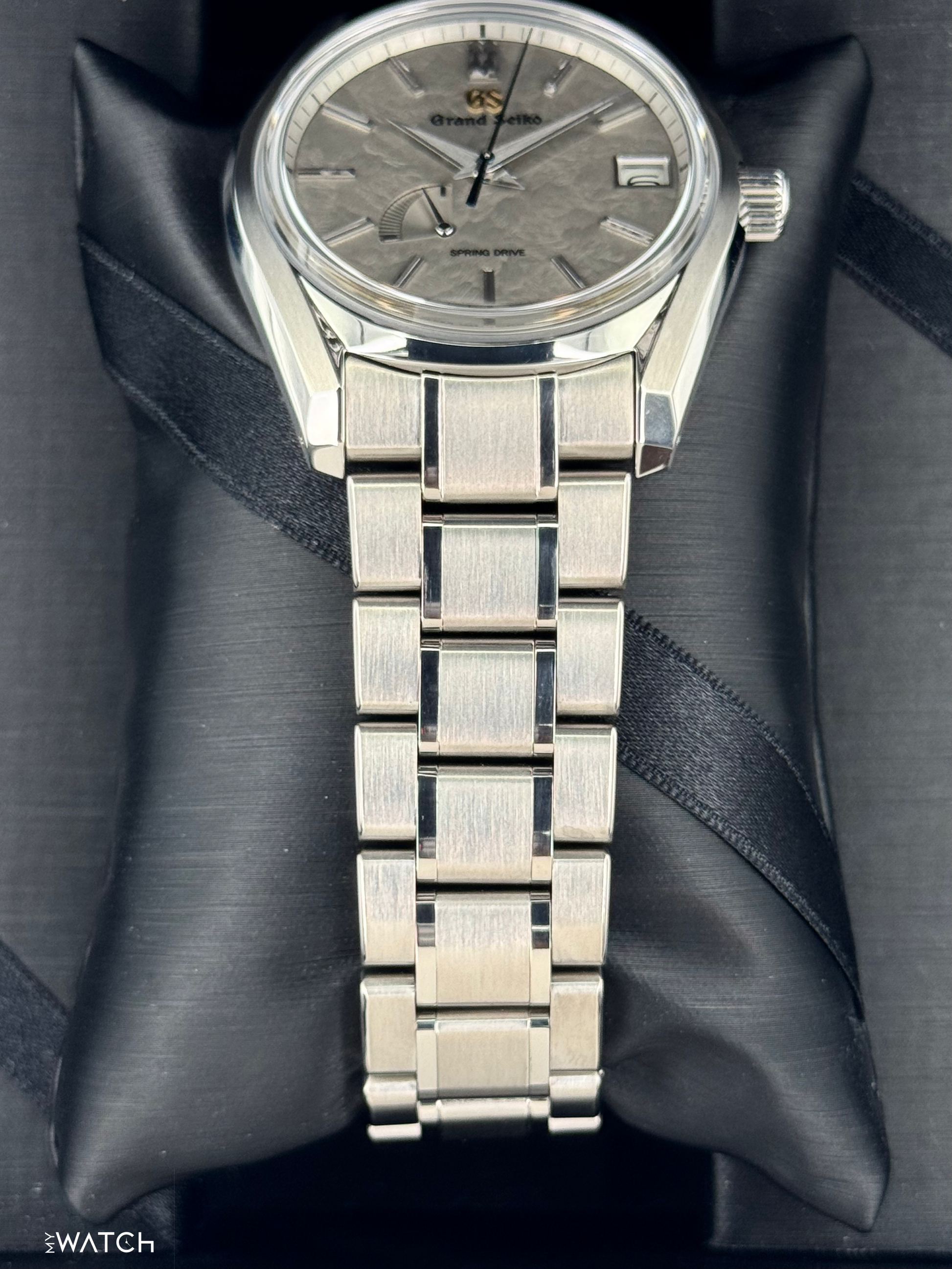 2023 Grand Seiko Heritage Collection 40mm SBGA415G Titanium Grey Dial - MyWatchLLC