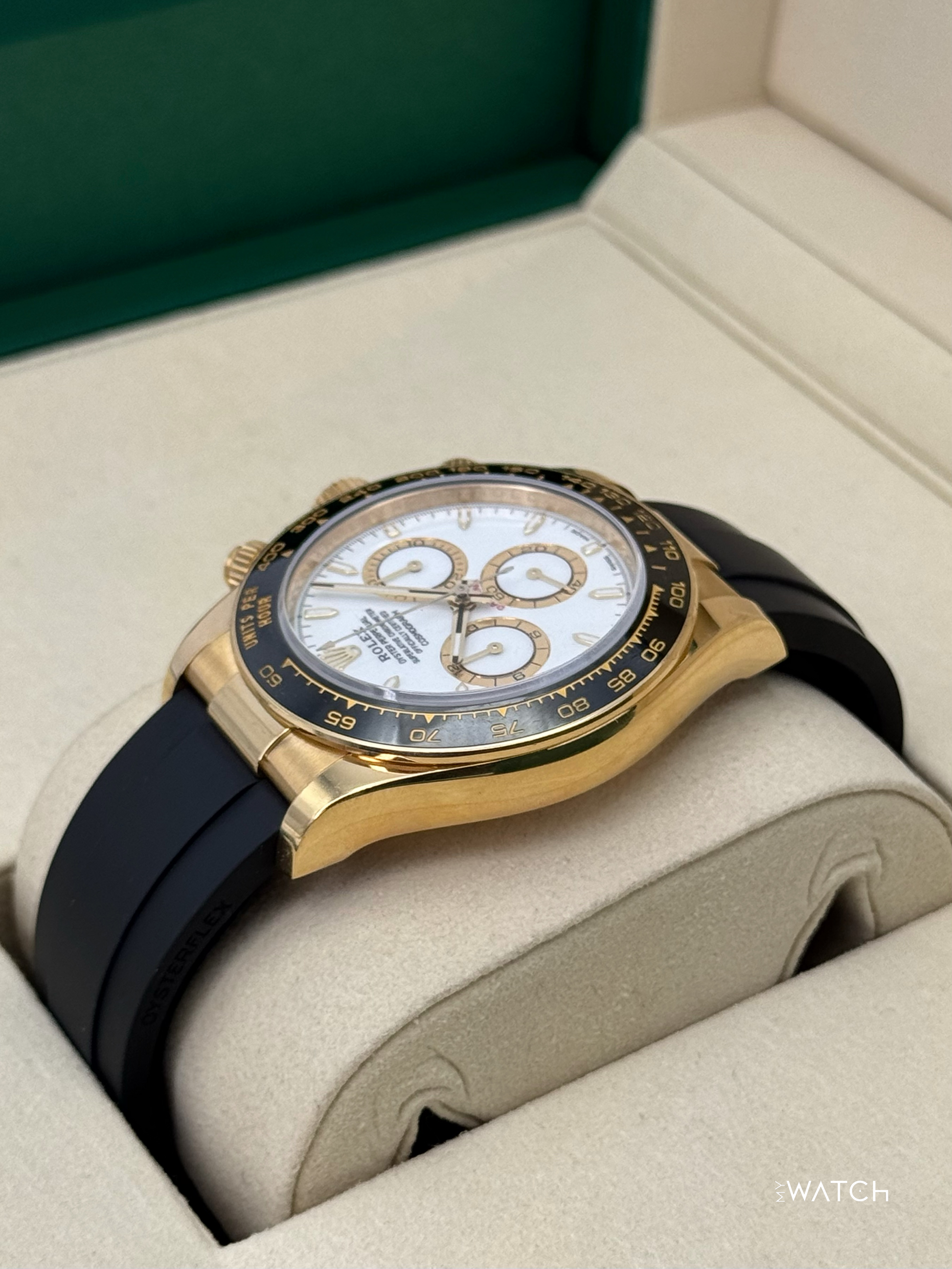 2025 Rolex Daytona 40mm 126518LN Yellow Gold White Dial - MyWatchLLC