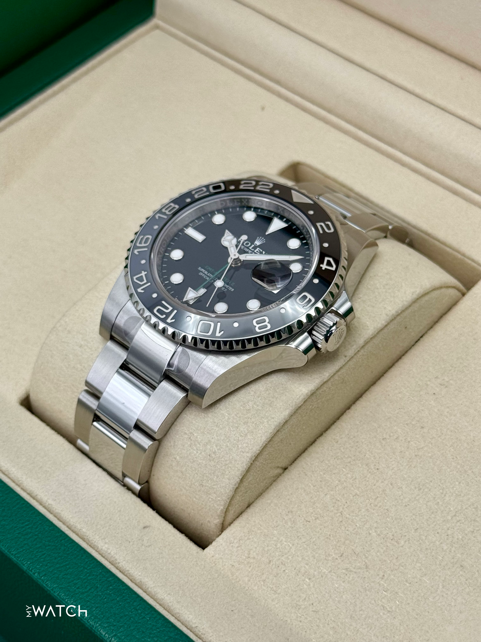 NEW 2025 Rolex GMT-Master II "Bruce Wayne" 40mm 126710GRNR Oyster - MyWatchLLC